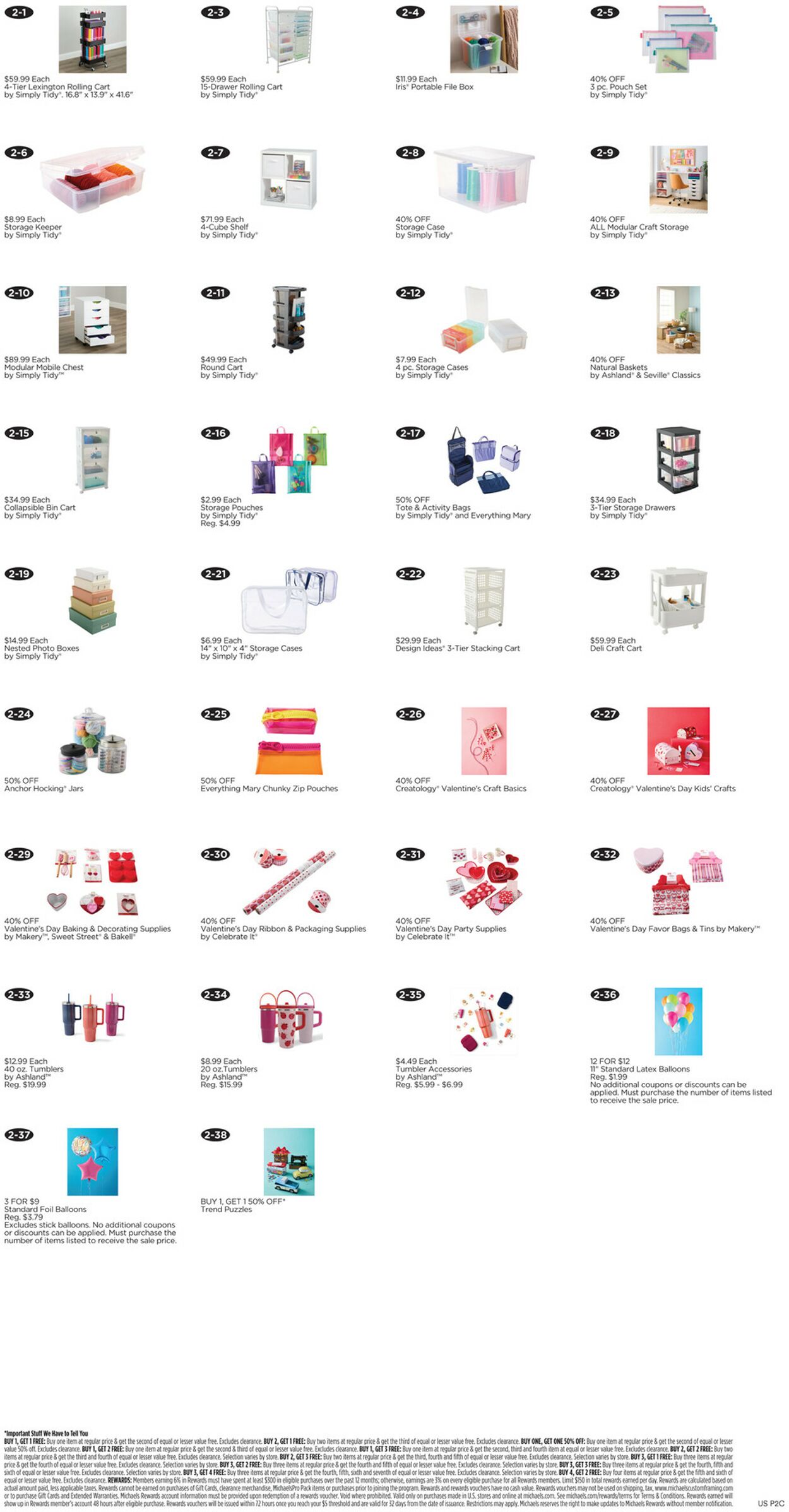 Catalogue Michaels from 01/25/2026