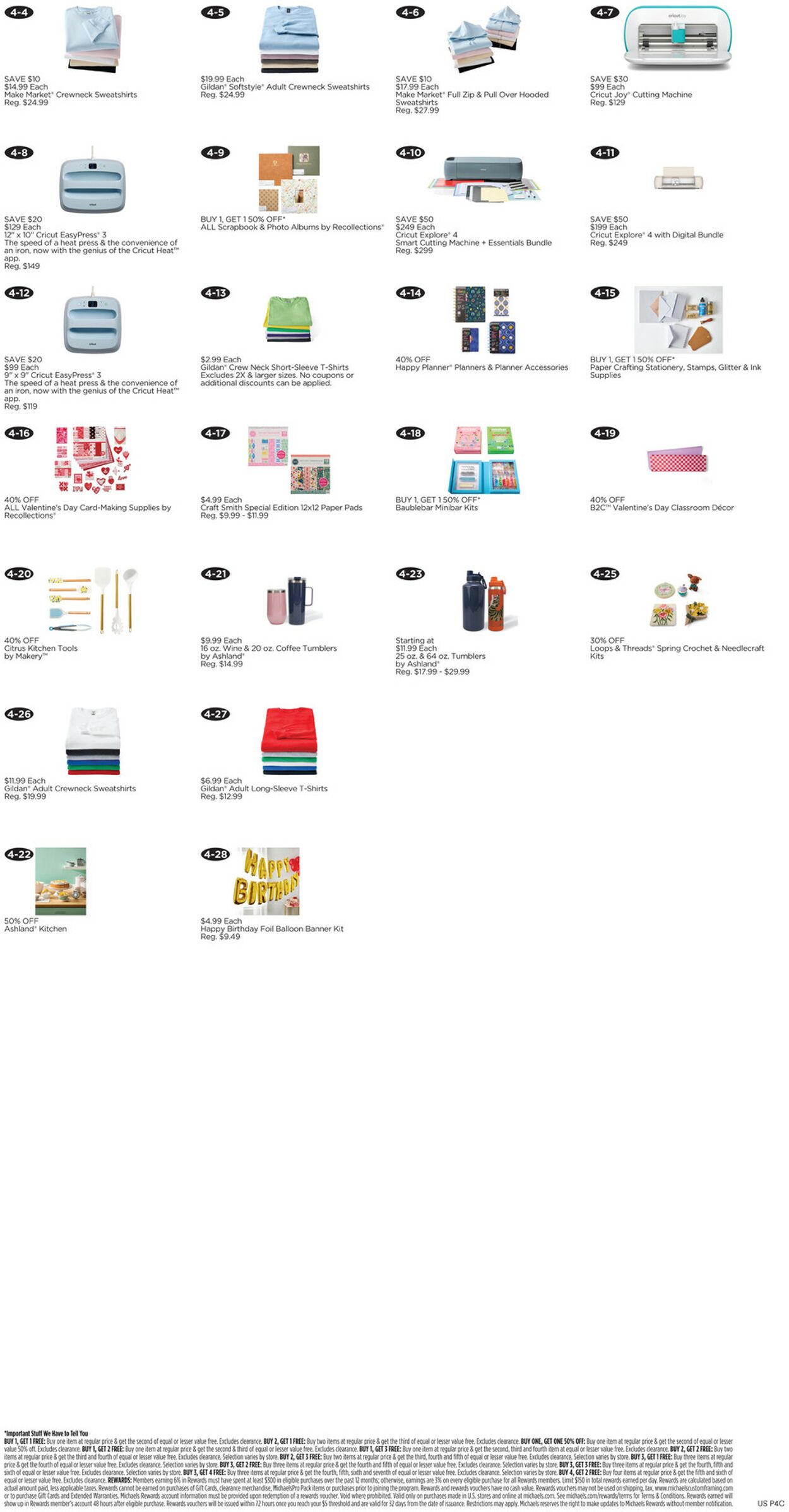 Catalogue Michaels from 01/25/2026