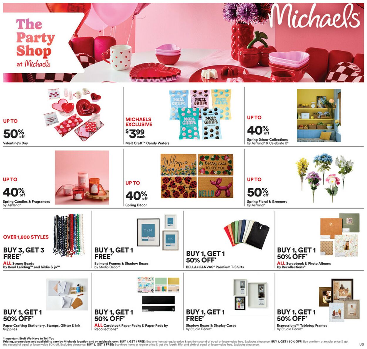 Catalogue Michaels from 02/01/2026