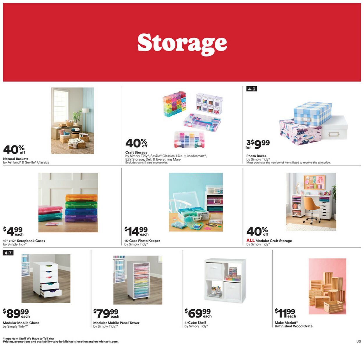 Catalogue Michaels from 02/15/2026