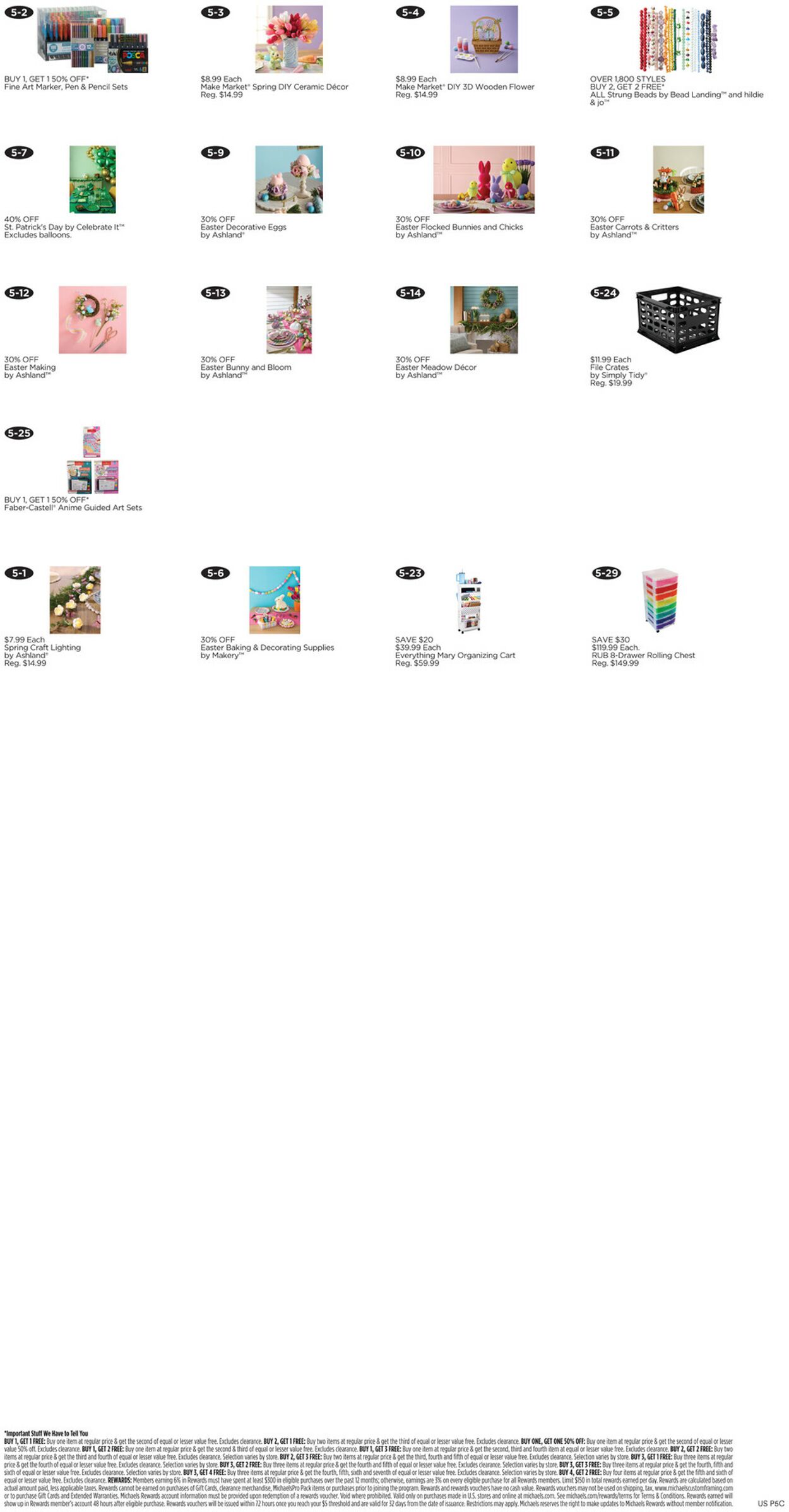 Catalogue Michaels from 02/15/2026