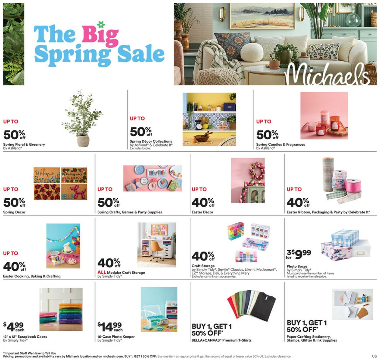 Catalogue Michaels from 03/01/2026