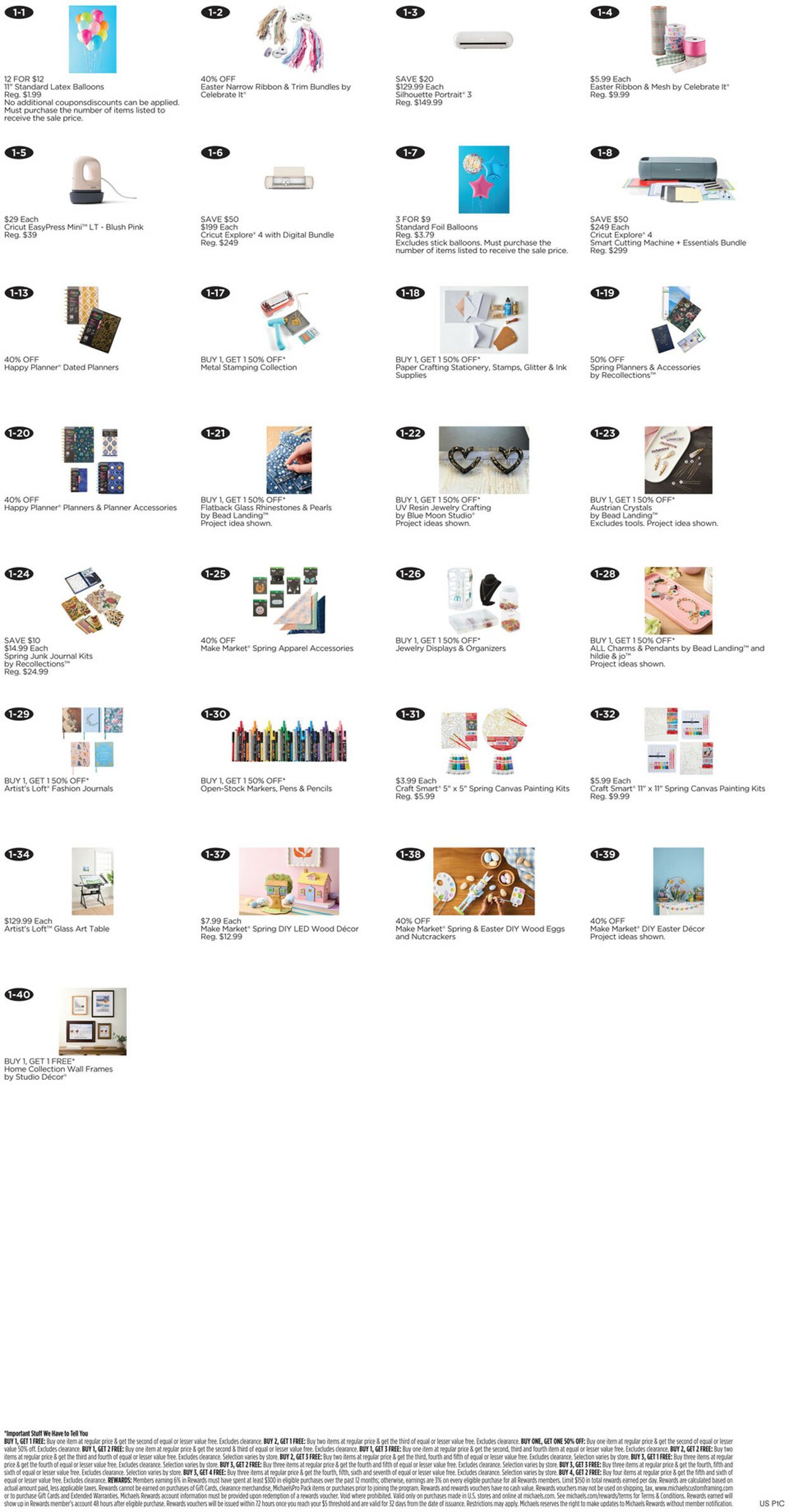 Catalogue Michaels from 03/01/2026