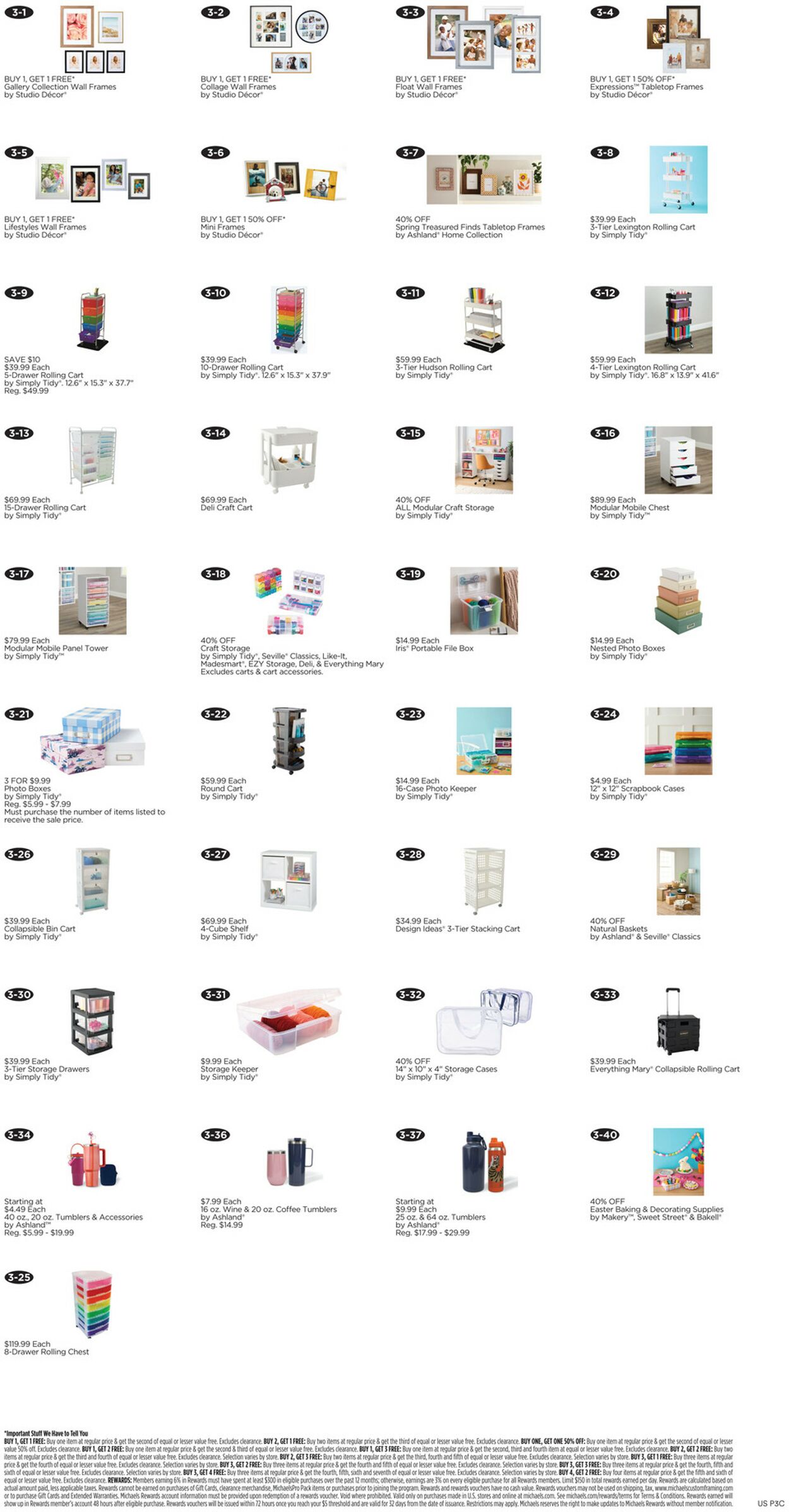 Catalogue Michaels from 03/01/2026