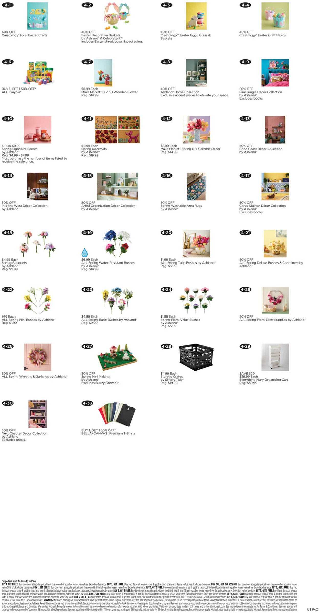 Catalogue Michaels from 03/01/2026