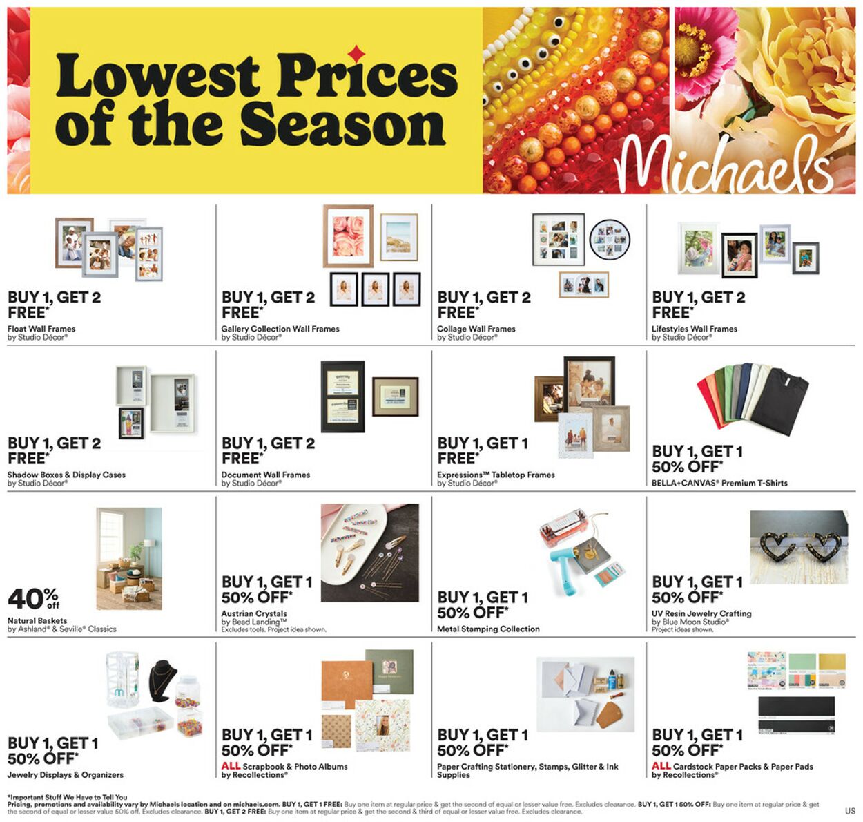 Catalogue Michaels from 03/15/2026