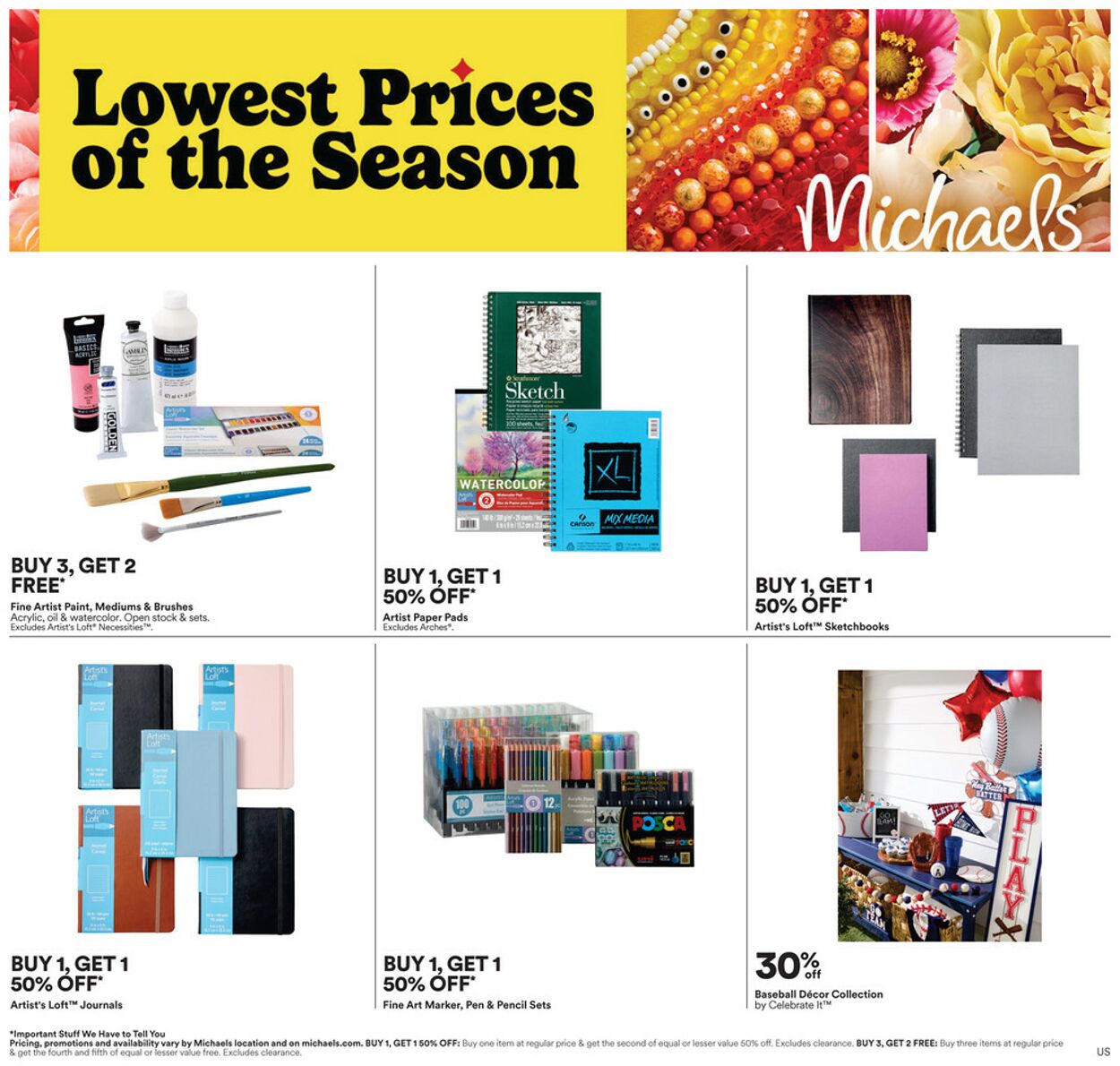 Catalogue Michaels from 03/15/2026