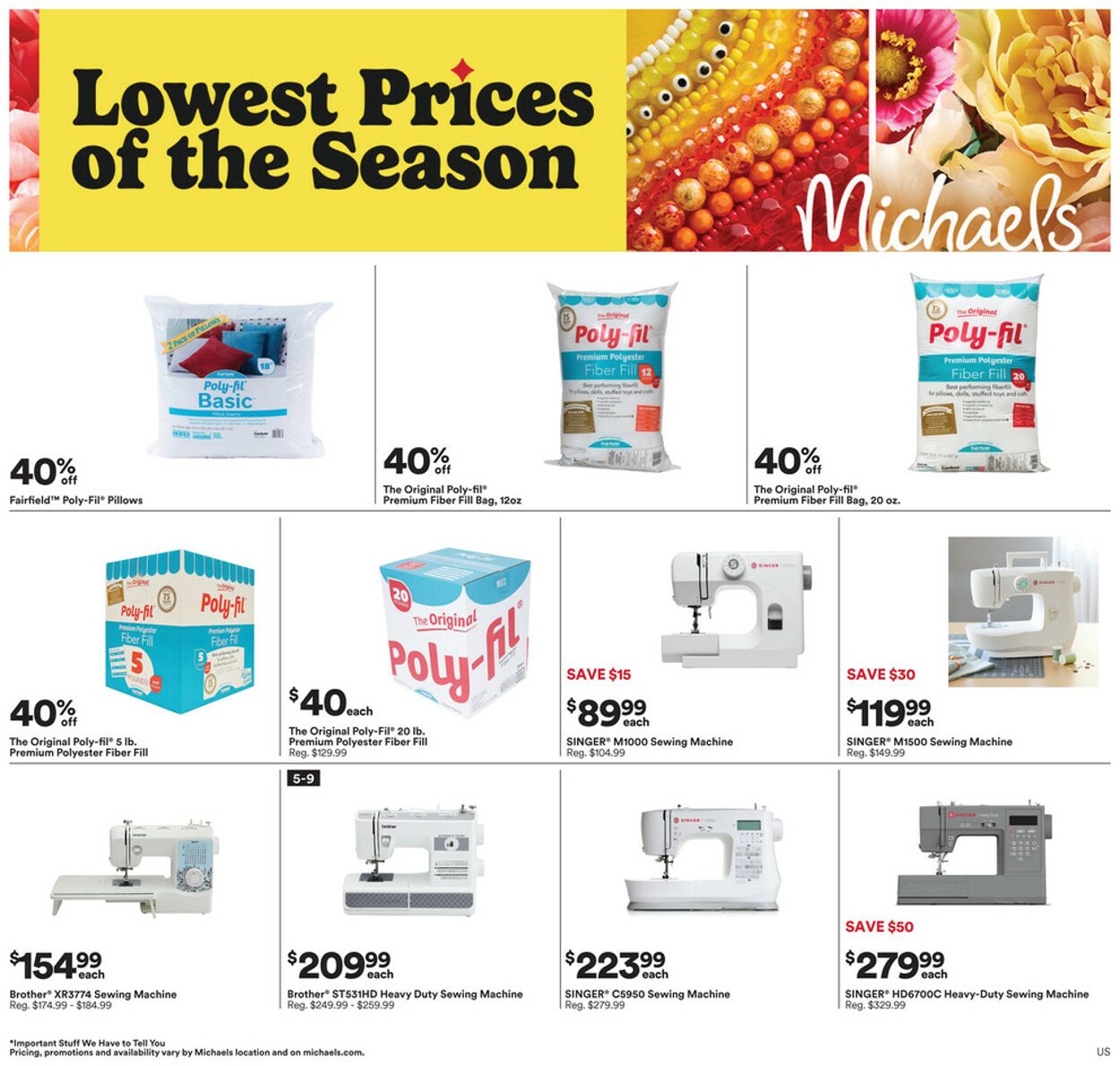 Catalogue Michaels from 03/15/2026