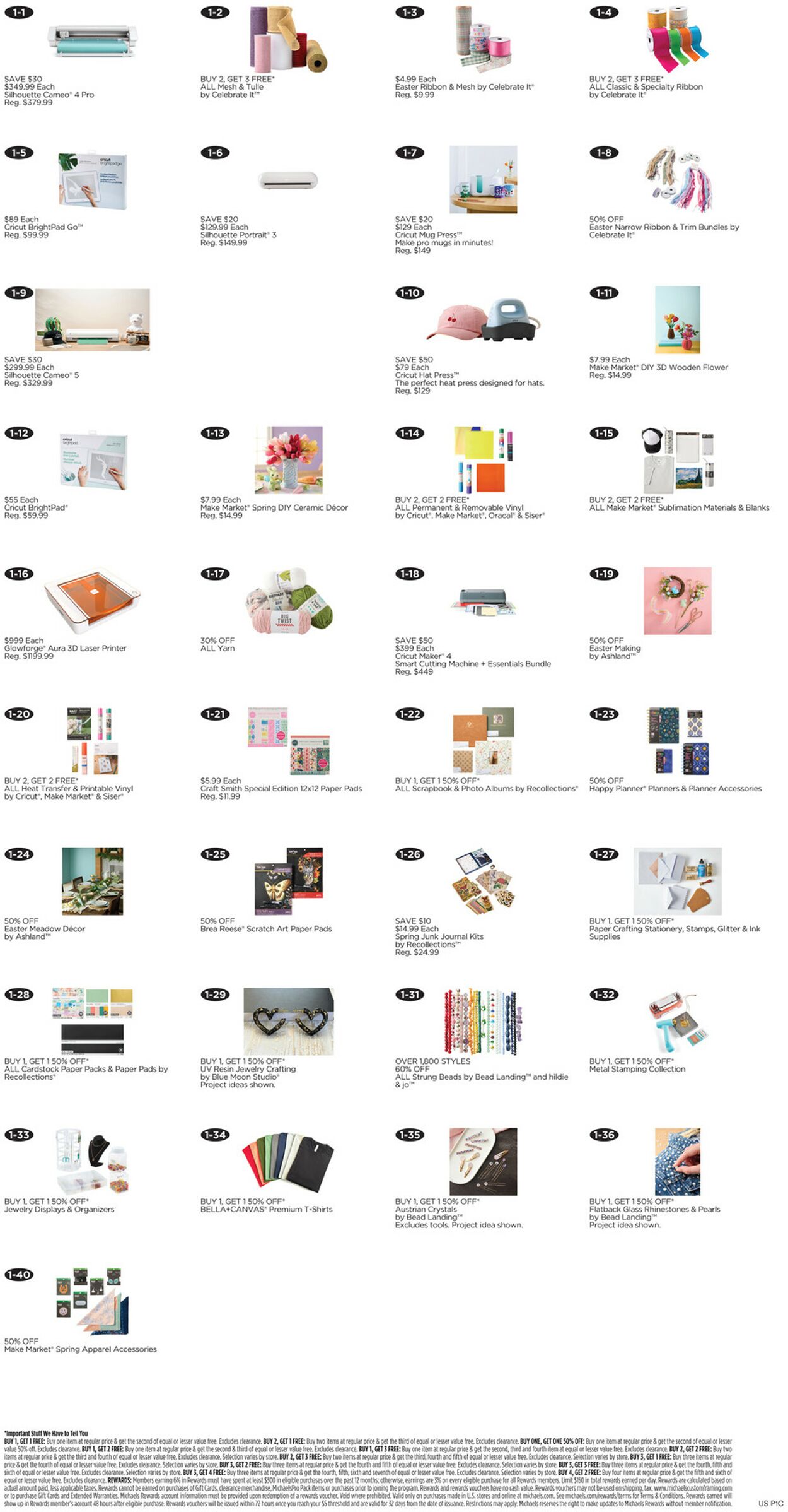 Catalogue Michaels from 03/15/2026