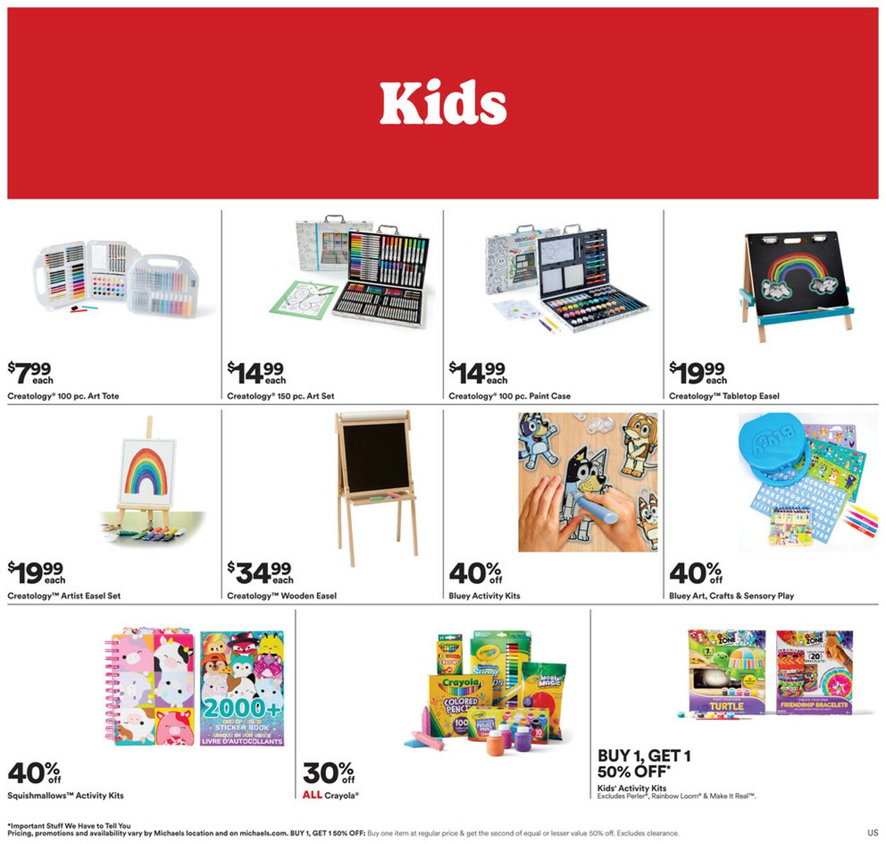 Catalogue Michaels from 03/22/2026