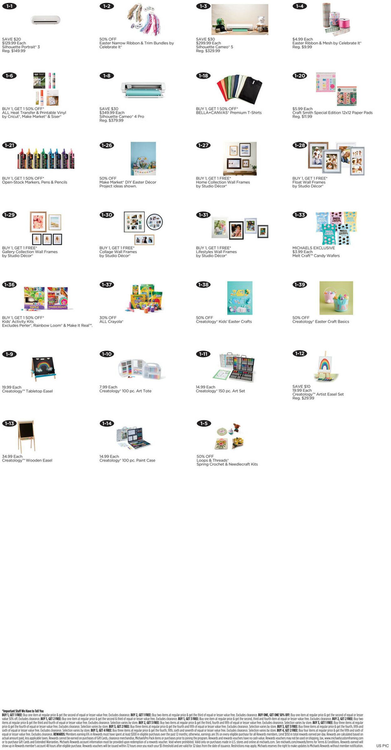 Catalogue Michaels from 03/22/2026