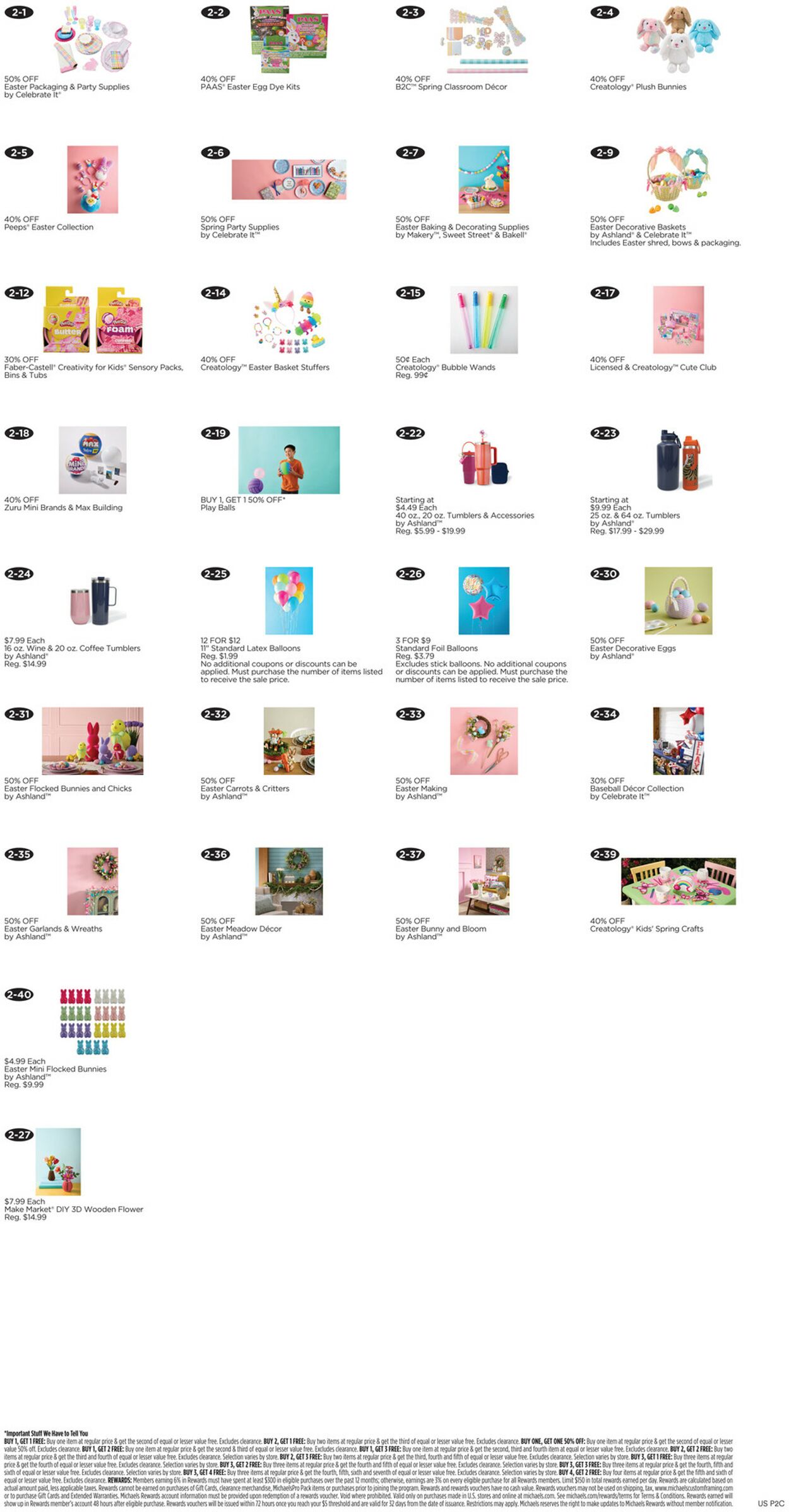 Catalogue Michaels from 03/22/2026