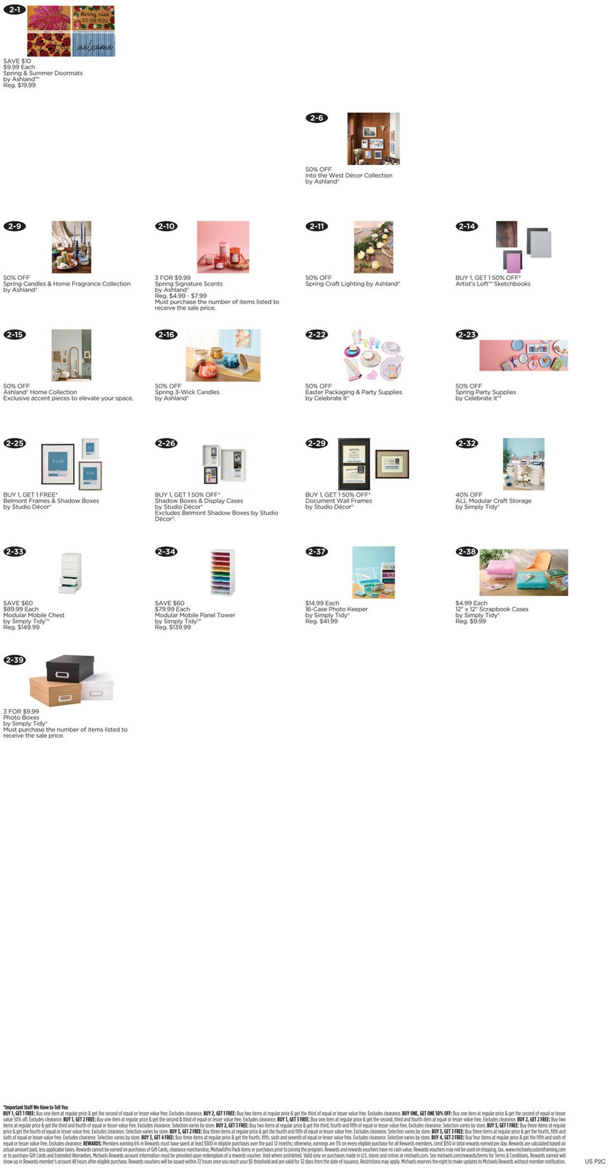 Catalogue Michaels from 03/29/2026