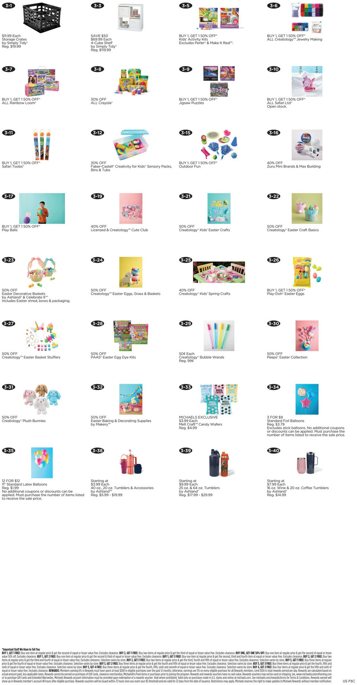 Catalogue Michaels from 03/29/2026