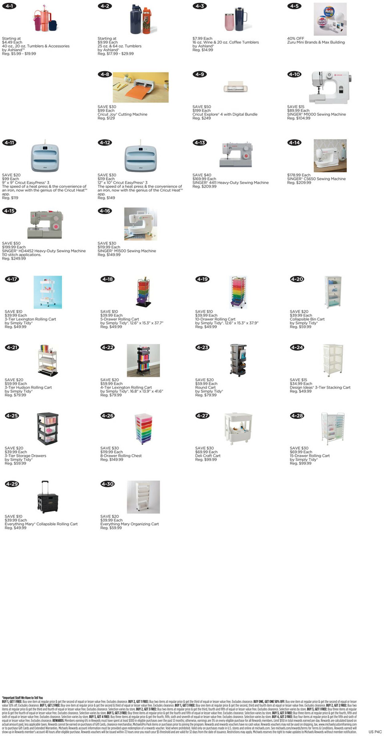 Catalogue Michaels from 04/05/2026