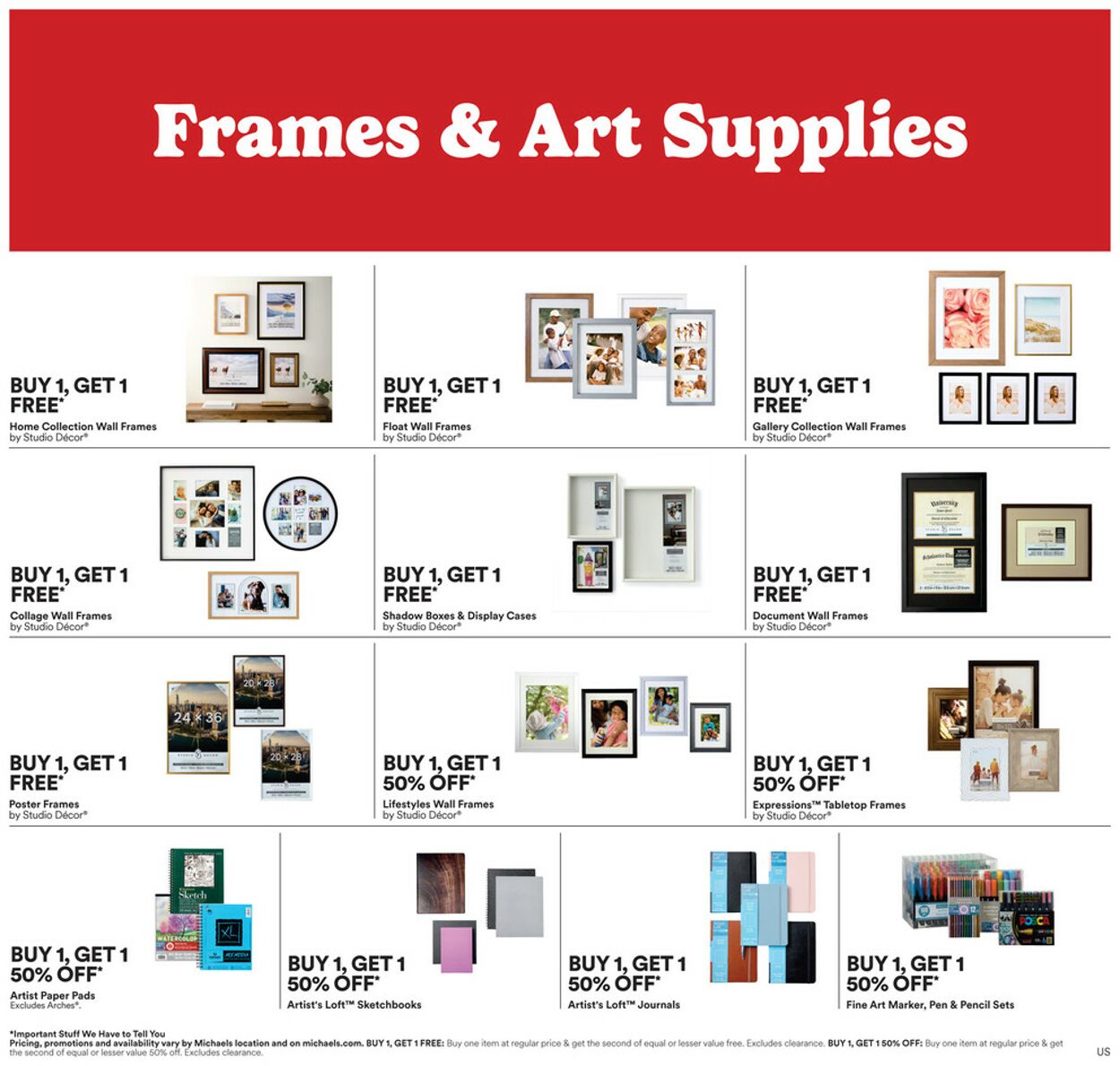 Catalogue Michaels from 04/19/2026