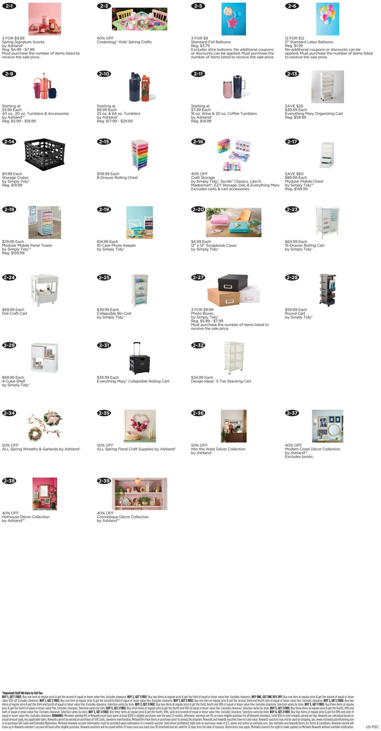 Catalogue Michaels from 04/19/2026