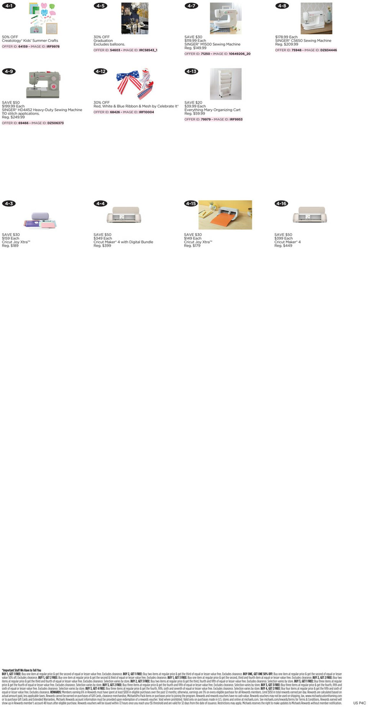 Catalogue Michaels from 05/10/2026