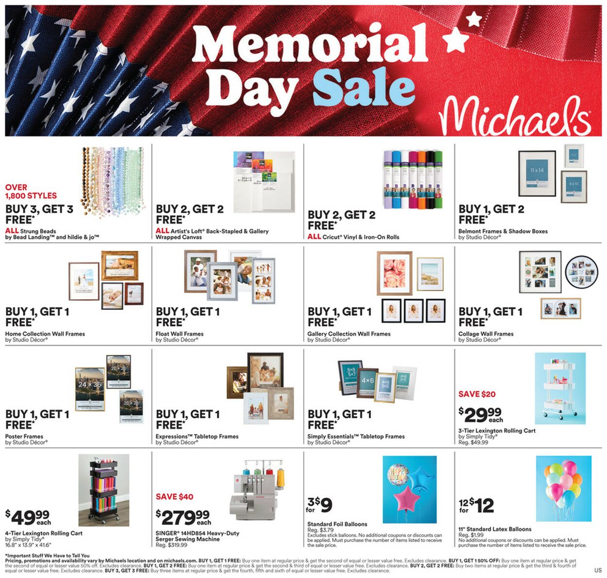 Catalogue Michaels from 05/22/2026