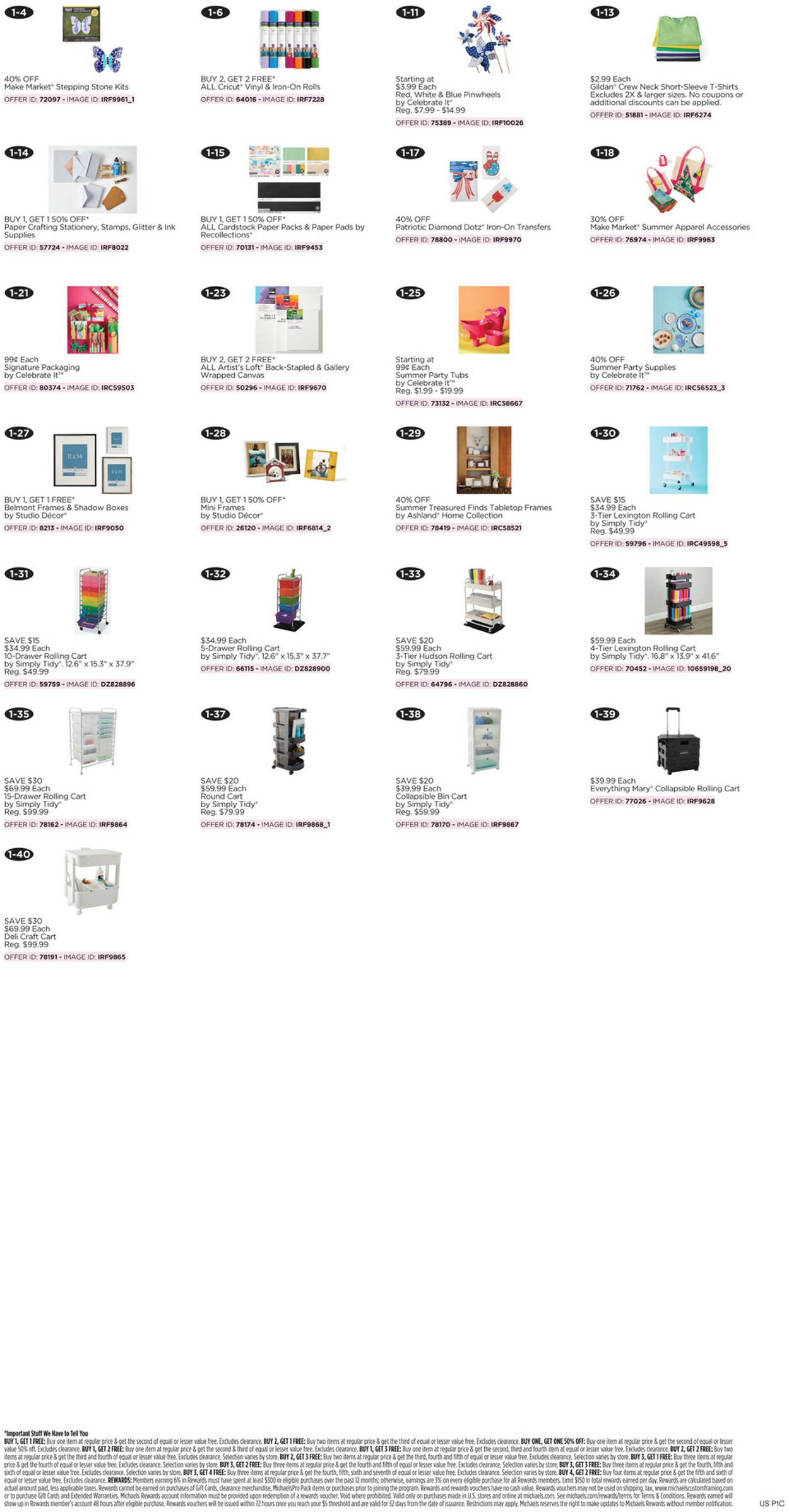 Catalogue Michaels from 05/17/2026