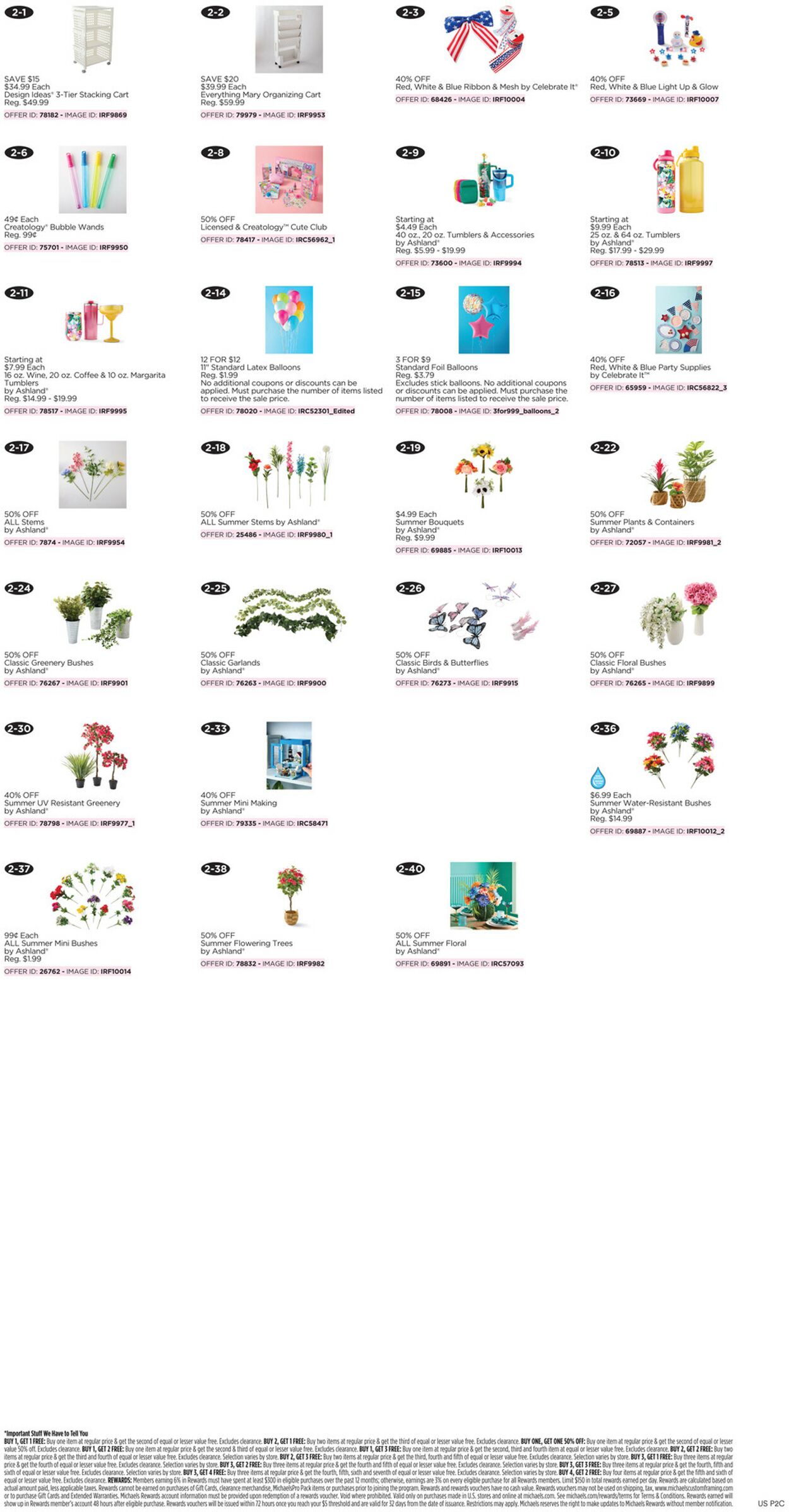 Catalogue Michaels from 05/17/2026