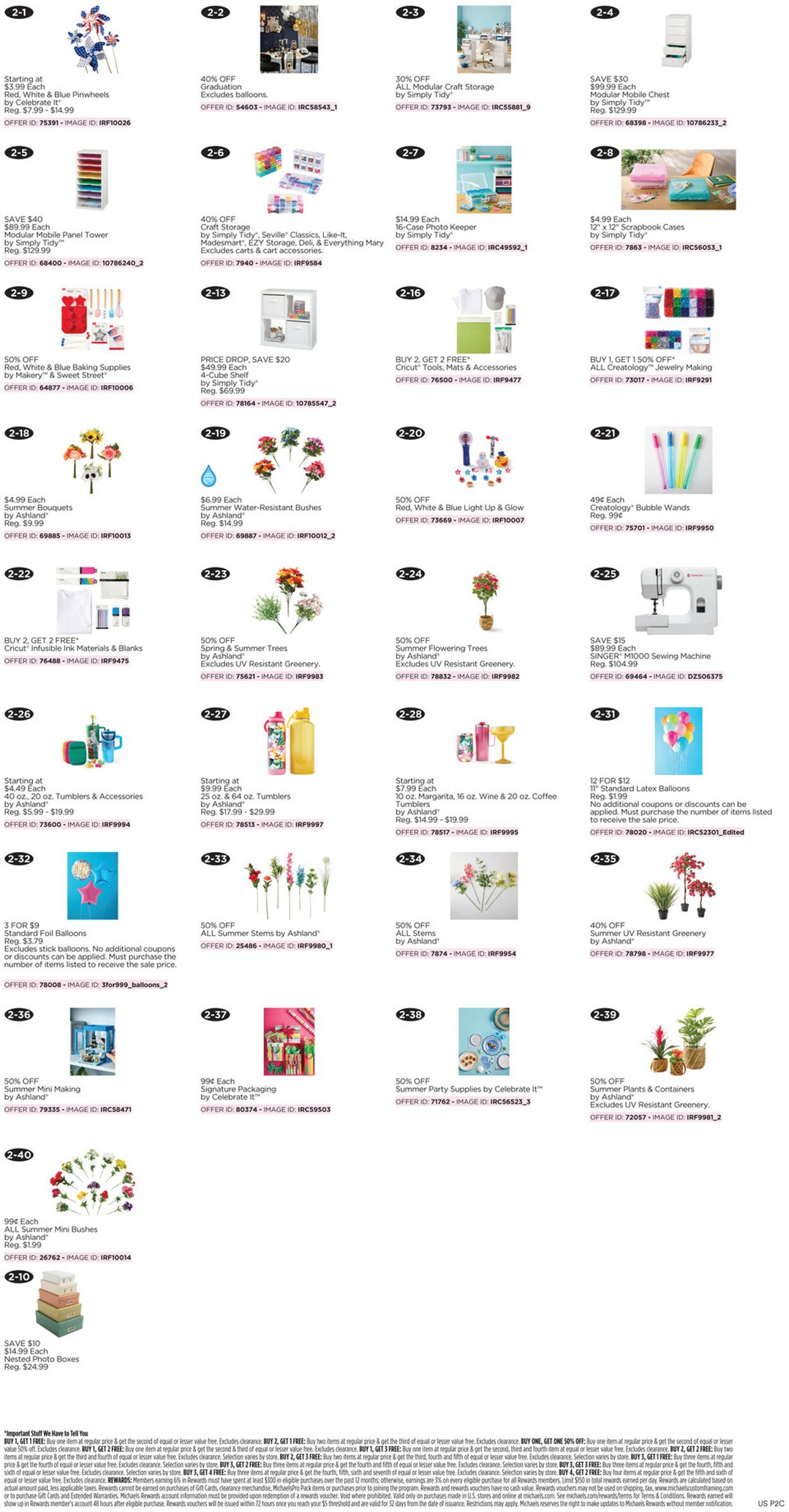 Catalogue Michaels from 05/24/2026