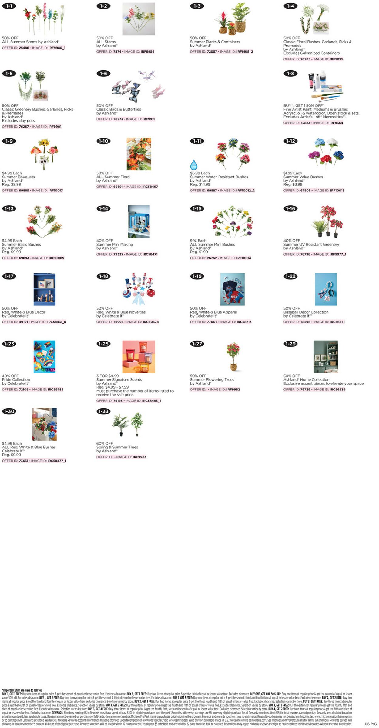Catalogue Michaels from 05/31/2026