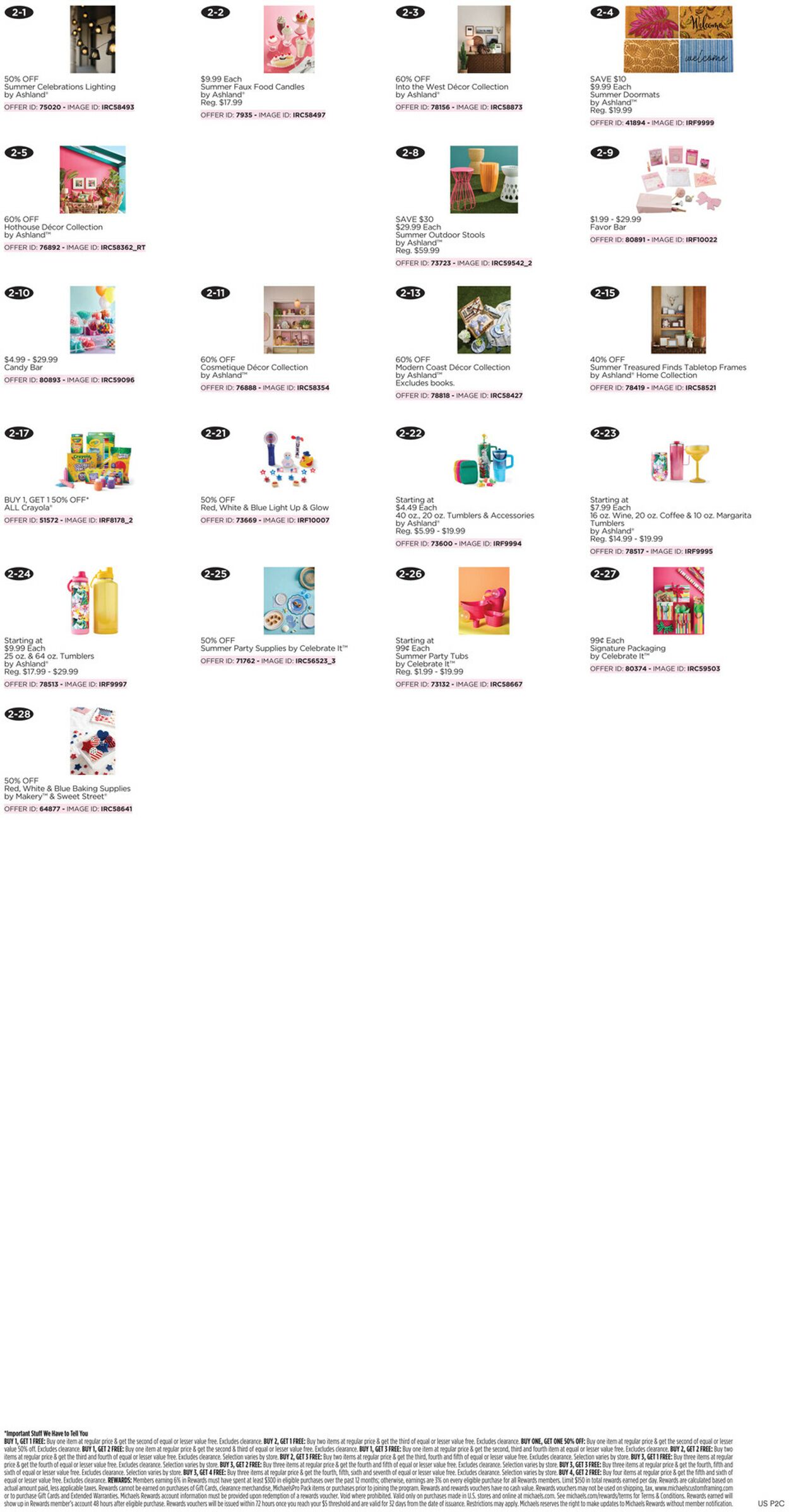 Catalogue Michaels from 05/31/2026