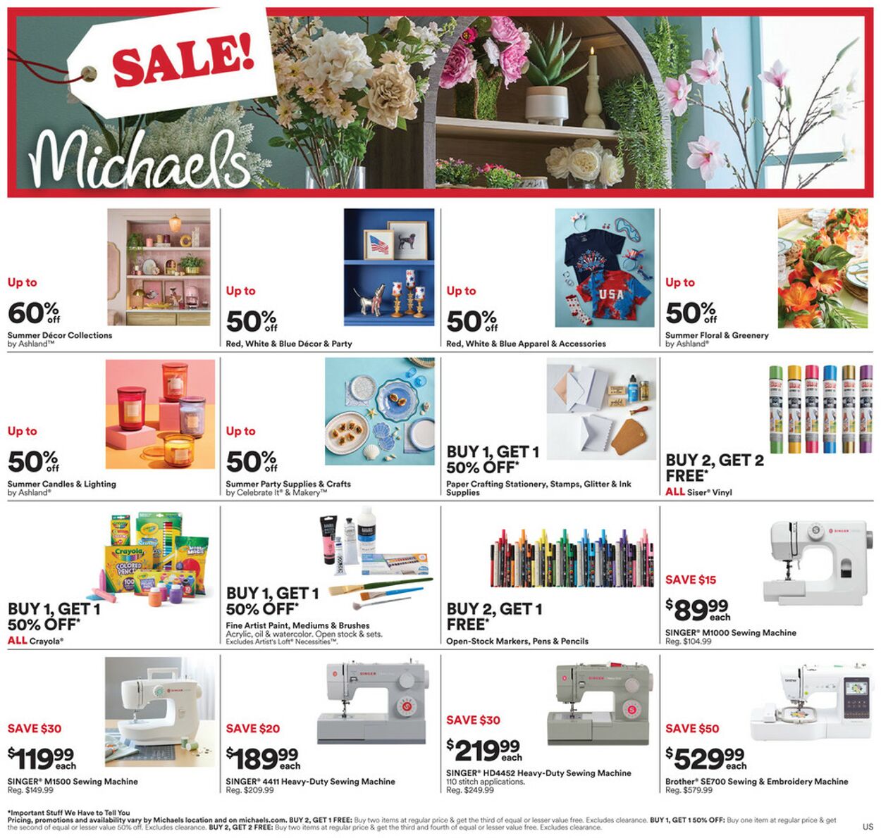 Catalogue Michaels from 05/31/2026