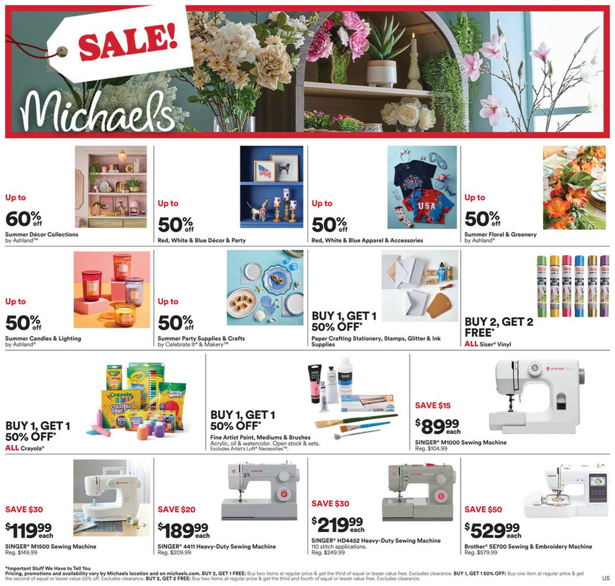 Catalogue Michaels from 05/31/2026