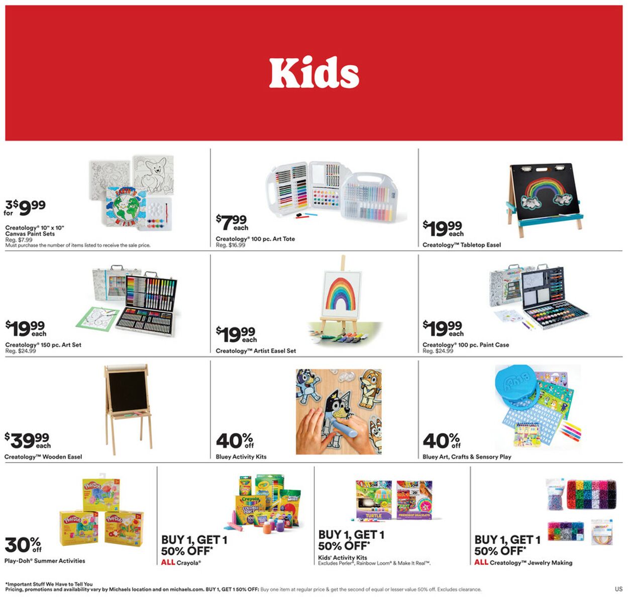 Catalogue Michaels from 06/07/2026