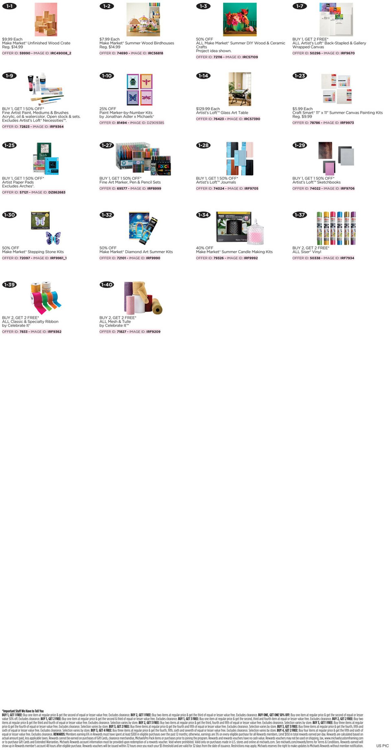 Catalogue Michaels from 06/07/2026