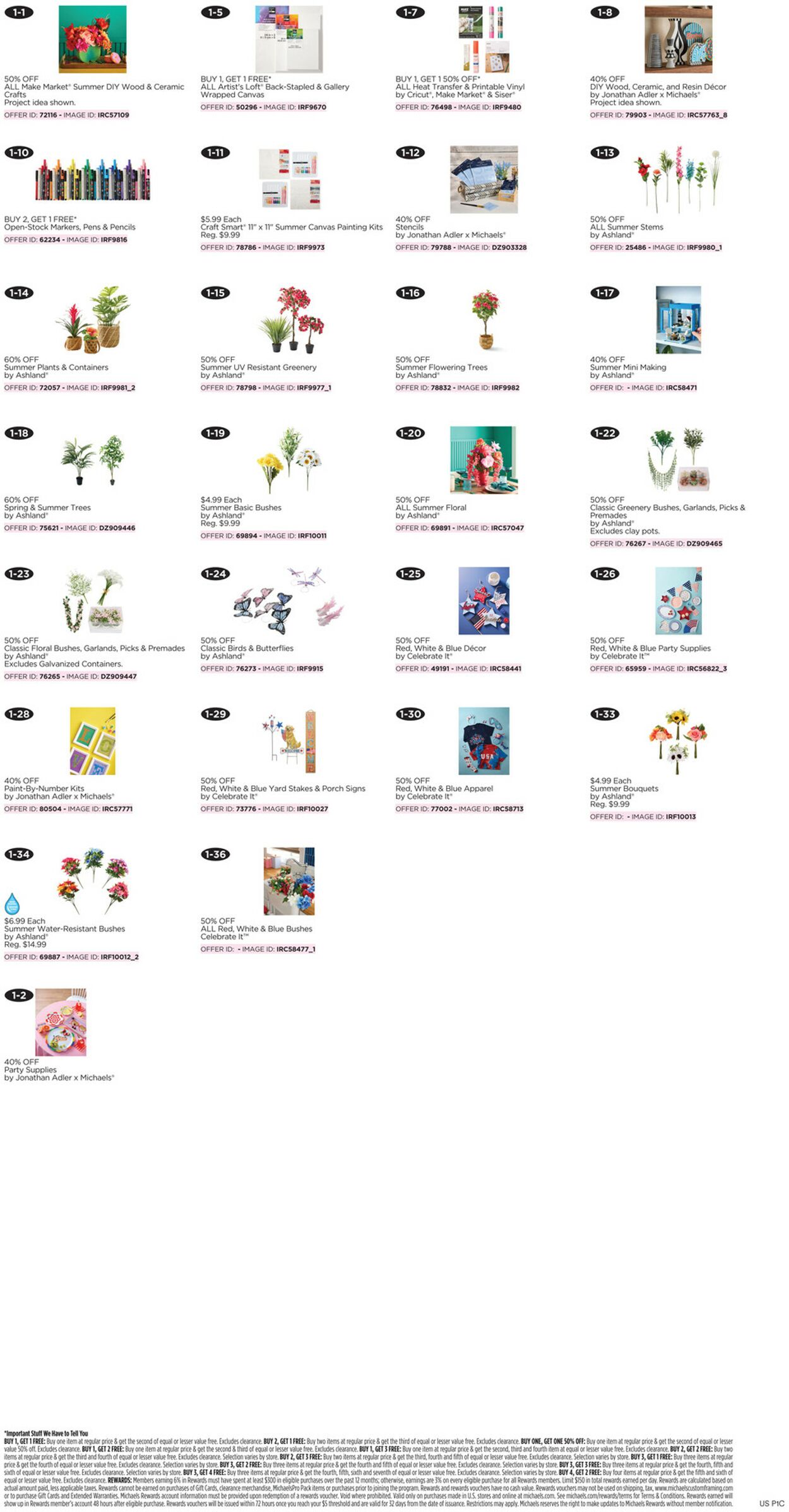 Catalogue Michaels from 06/21/2026