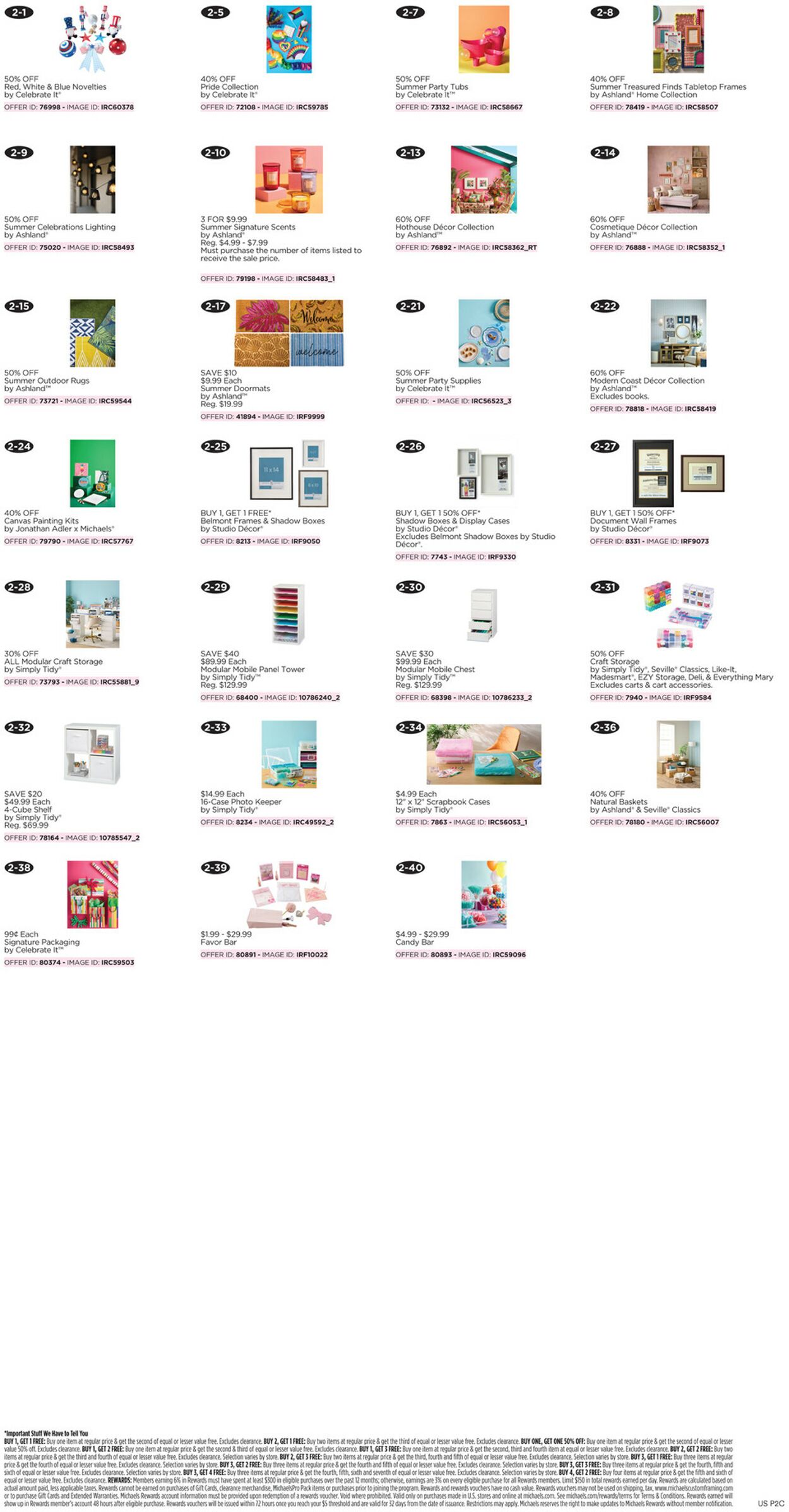 Catalogue Michaels from 06/21/2026