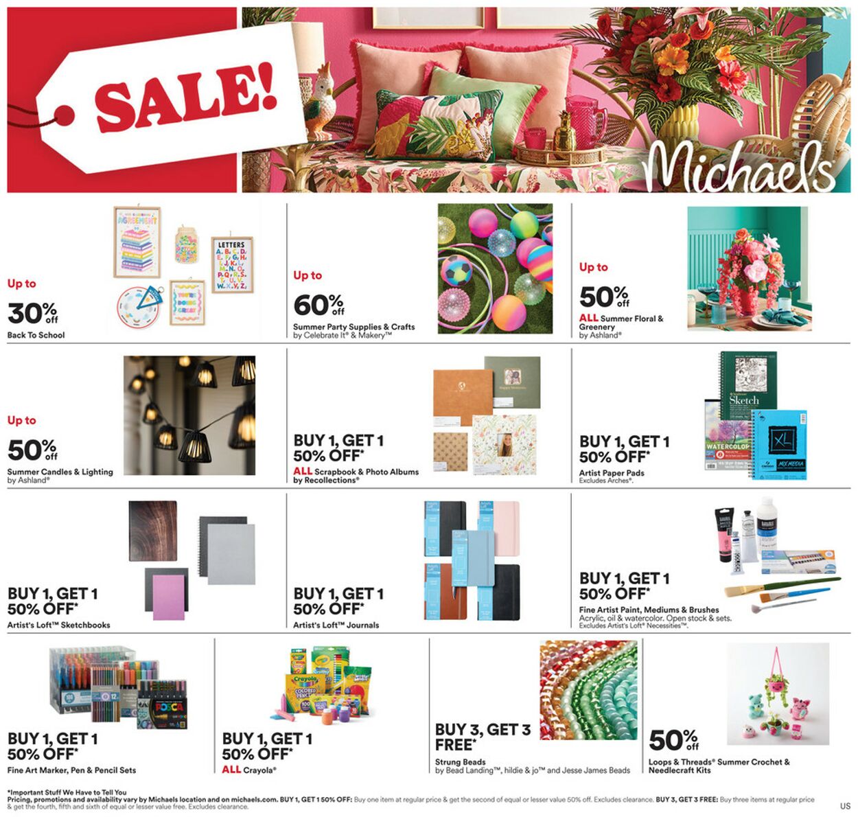 Catalogue Michaels from 07/05/2026