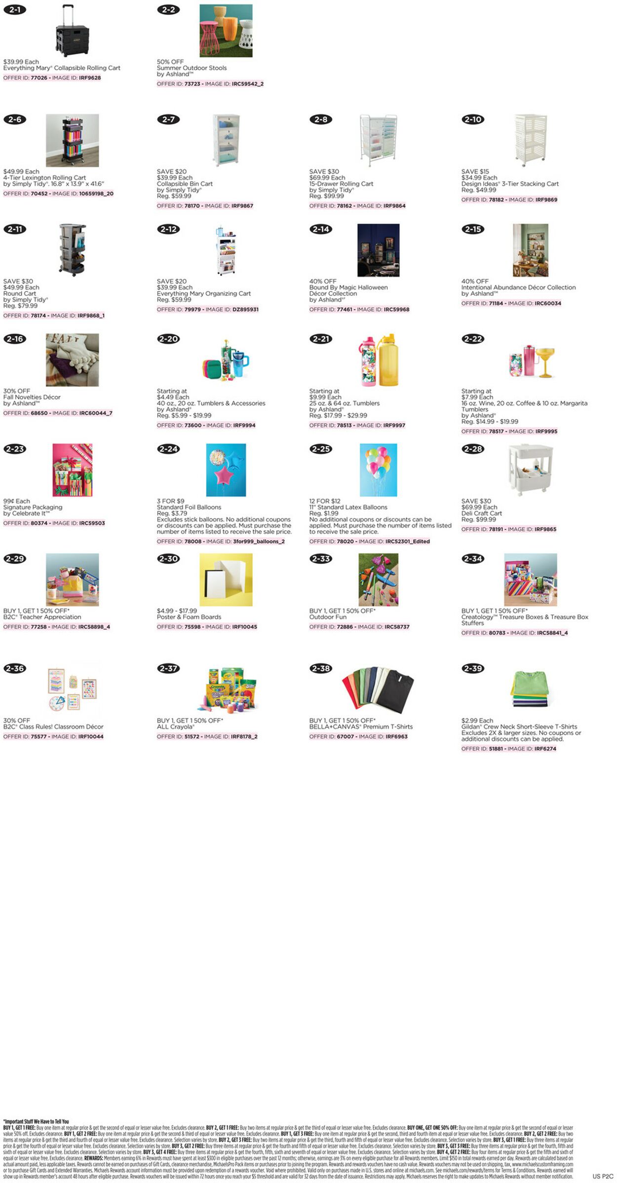Catalogue Michaels from 07/05/2026