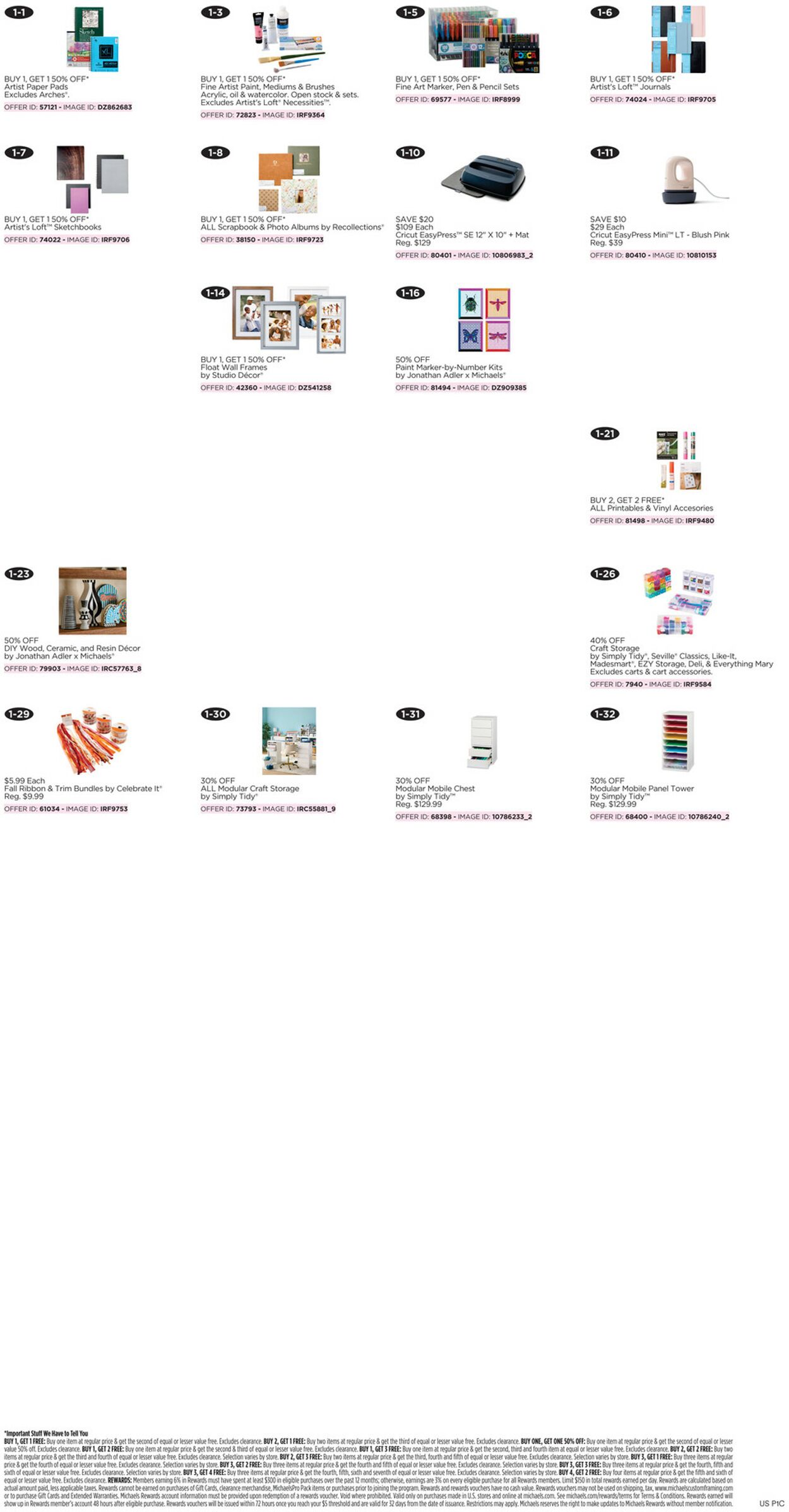 Catalogue Michaels from 07/12/2026