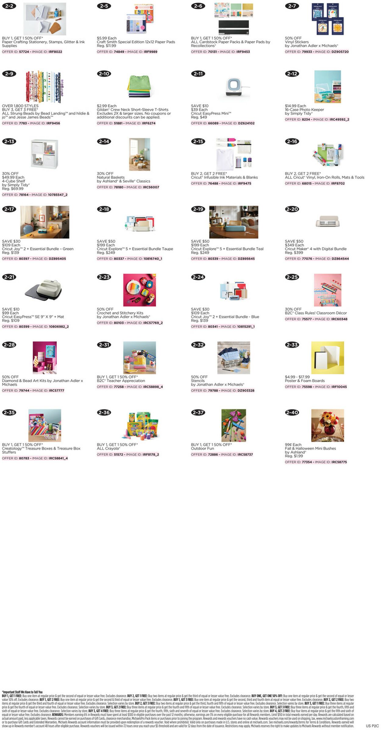 Catalogue Michaels from 07/12/2026