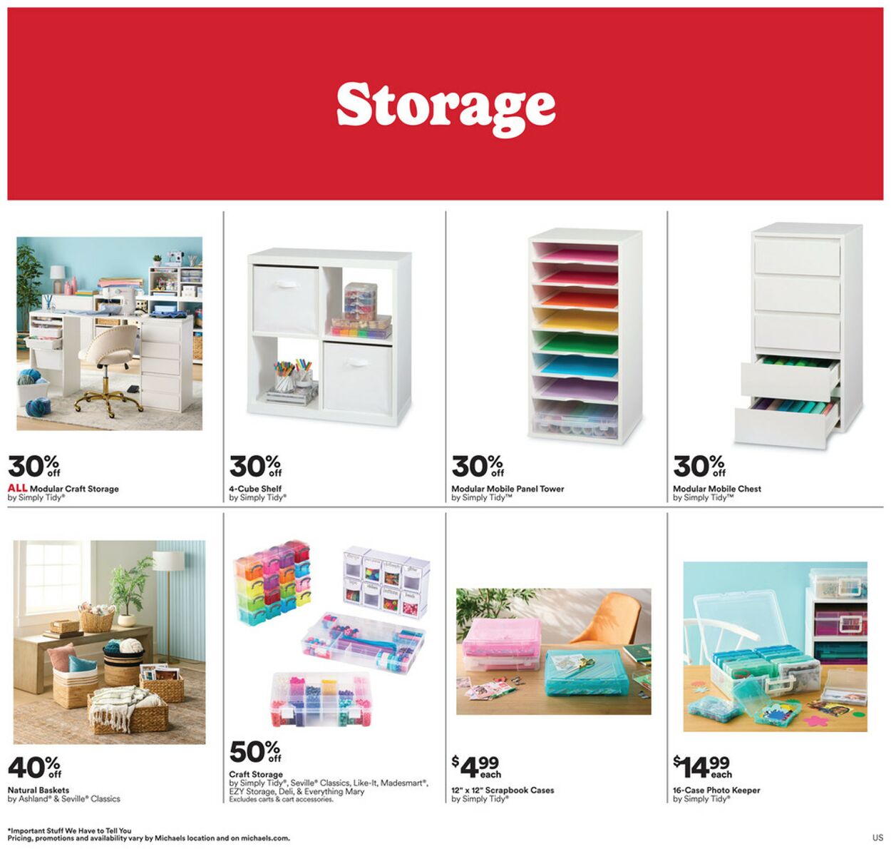 Catalogue Michaels from 07/19/2026
