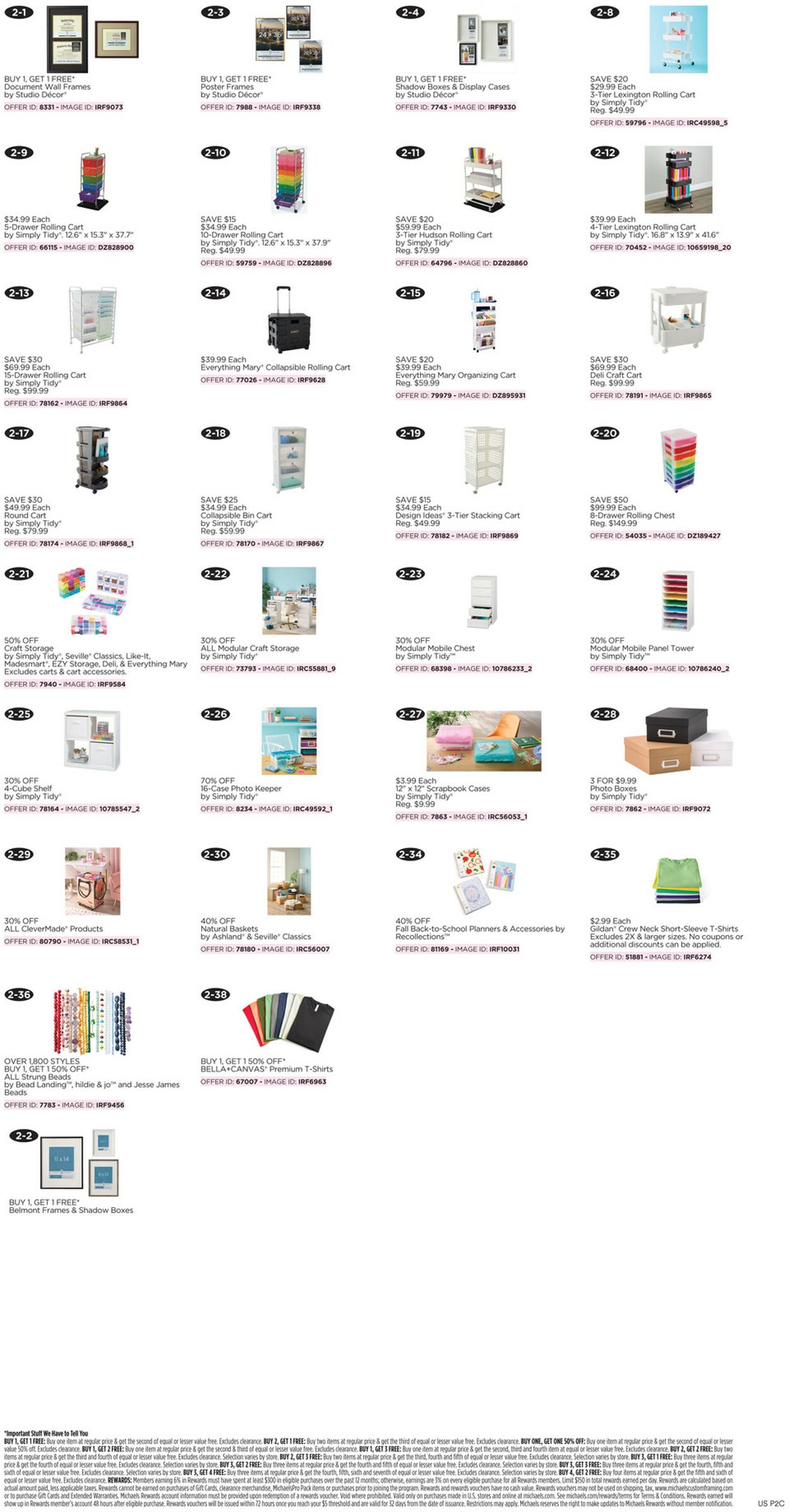 Catalogue Michaels from 07/26/2026