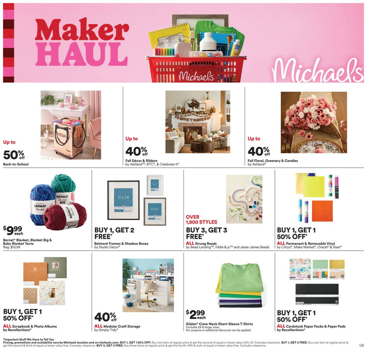 Catalogue Michaels from 08/02/2026