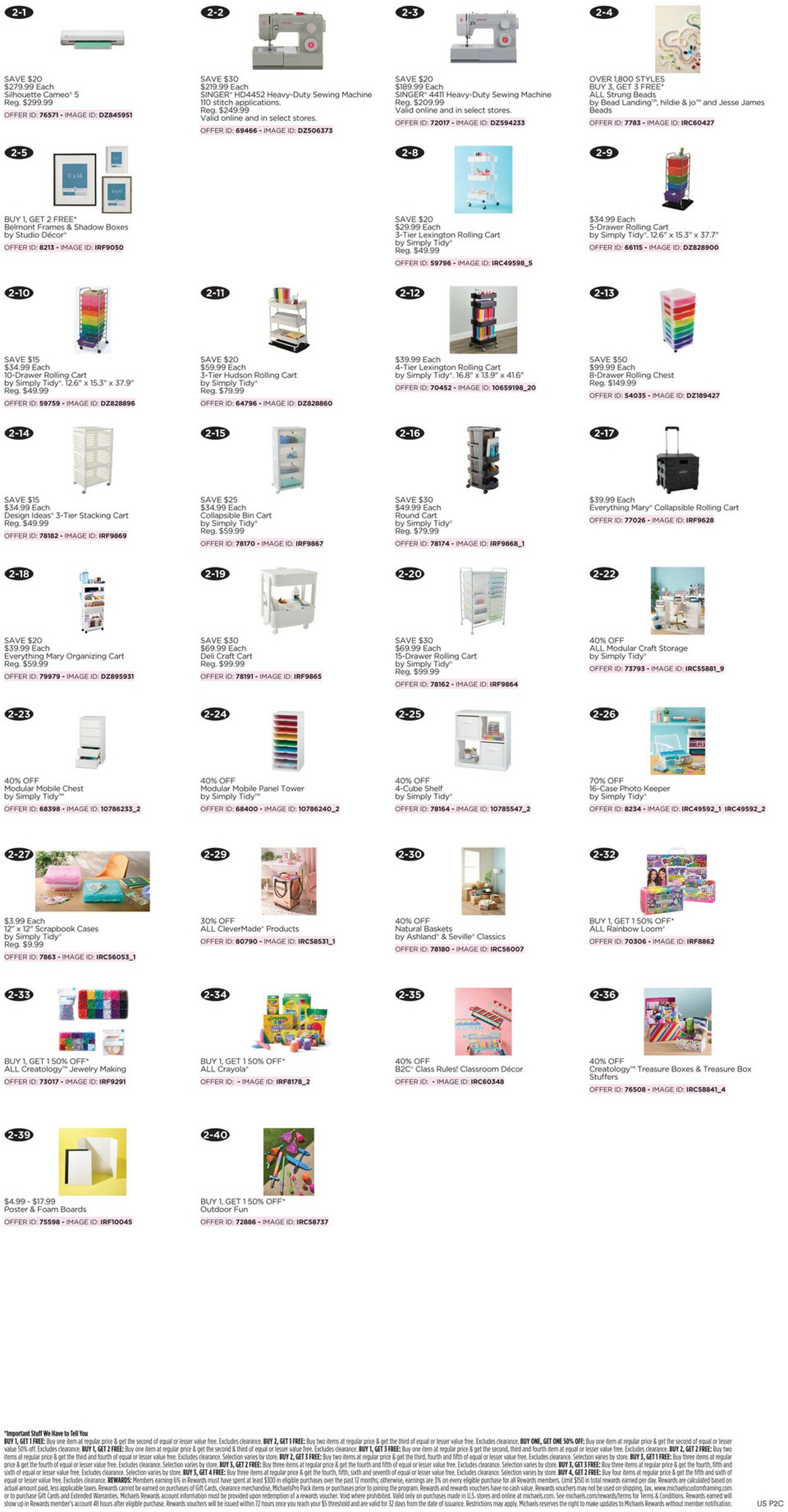 Catalogue Michaels from 08/02/2026