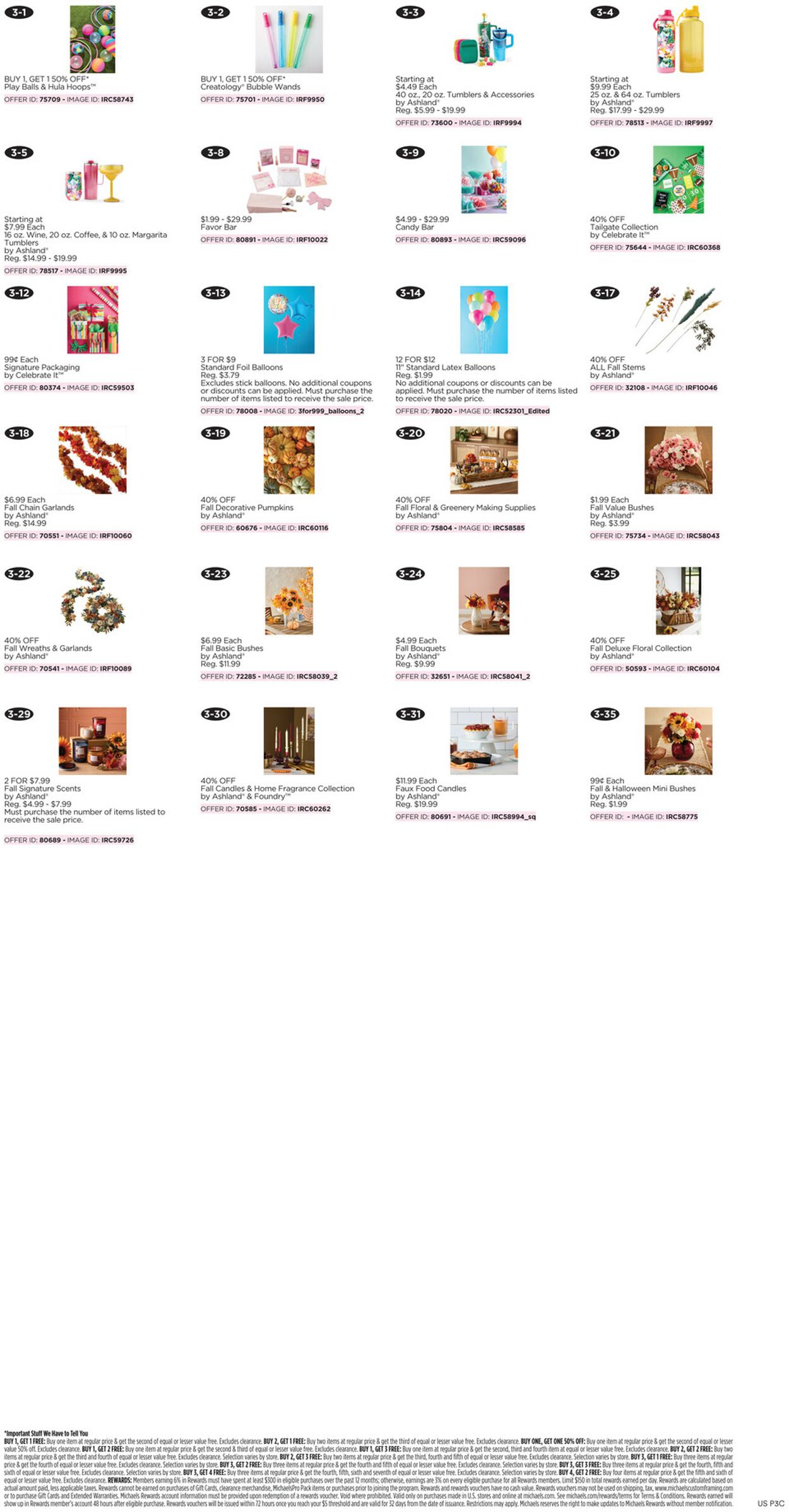 Catalogue Michaels from 08/02/2026