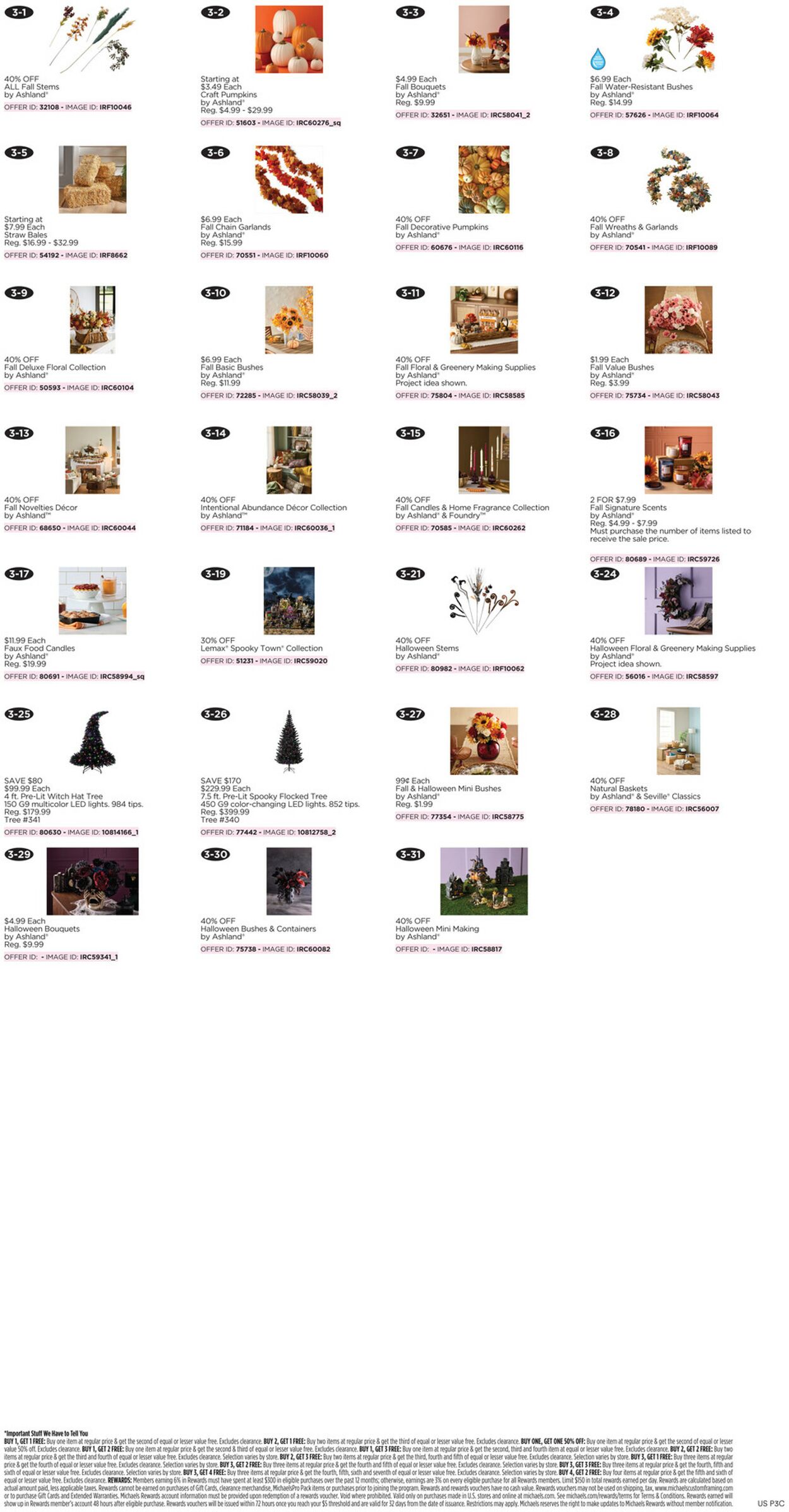 Catalogue Michaels from 08/09/2026