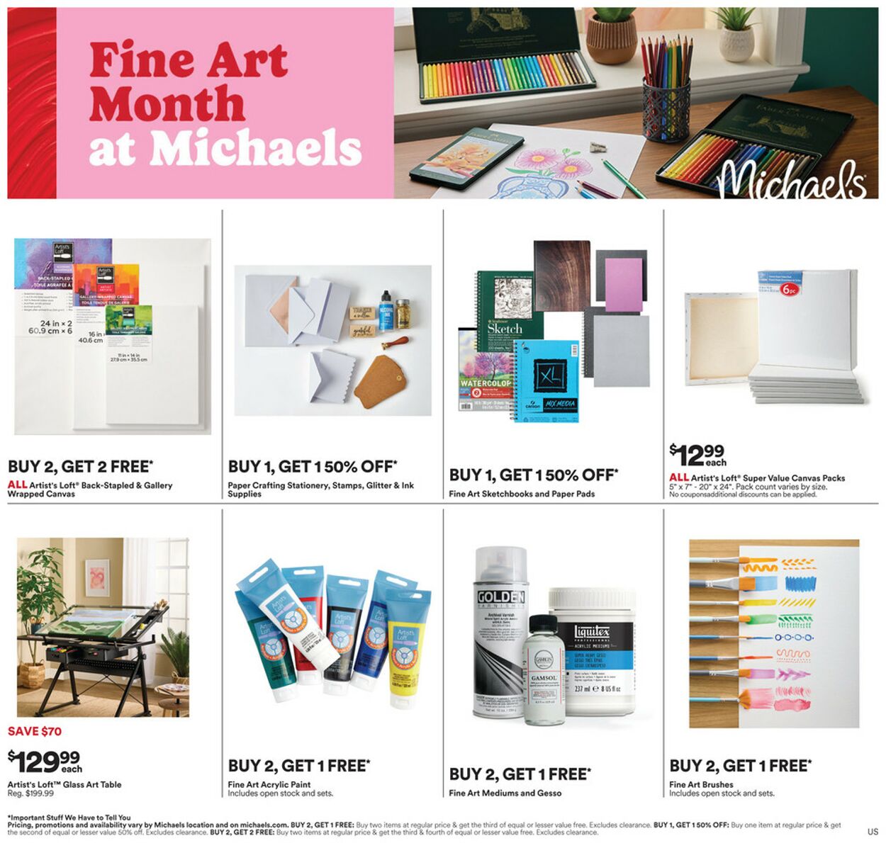 Catalogue Michaels from 08/09/2026