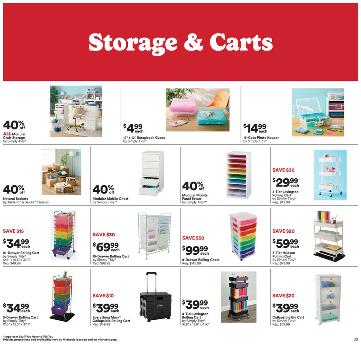 Catalogue Michaels from 08/09/2026