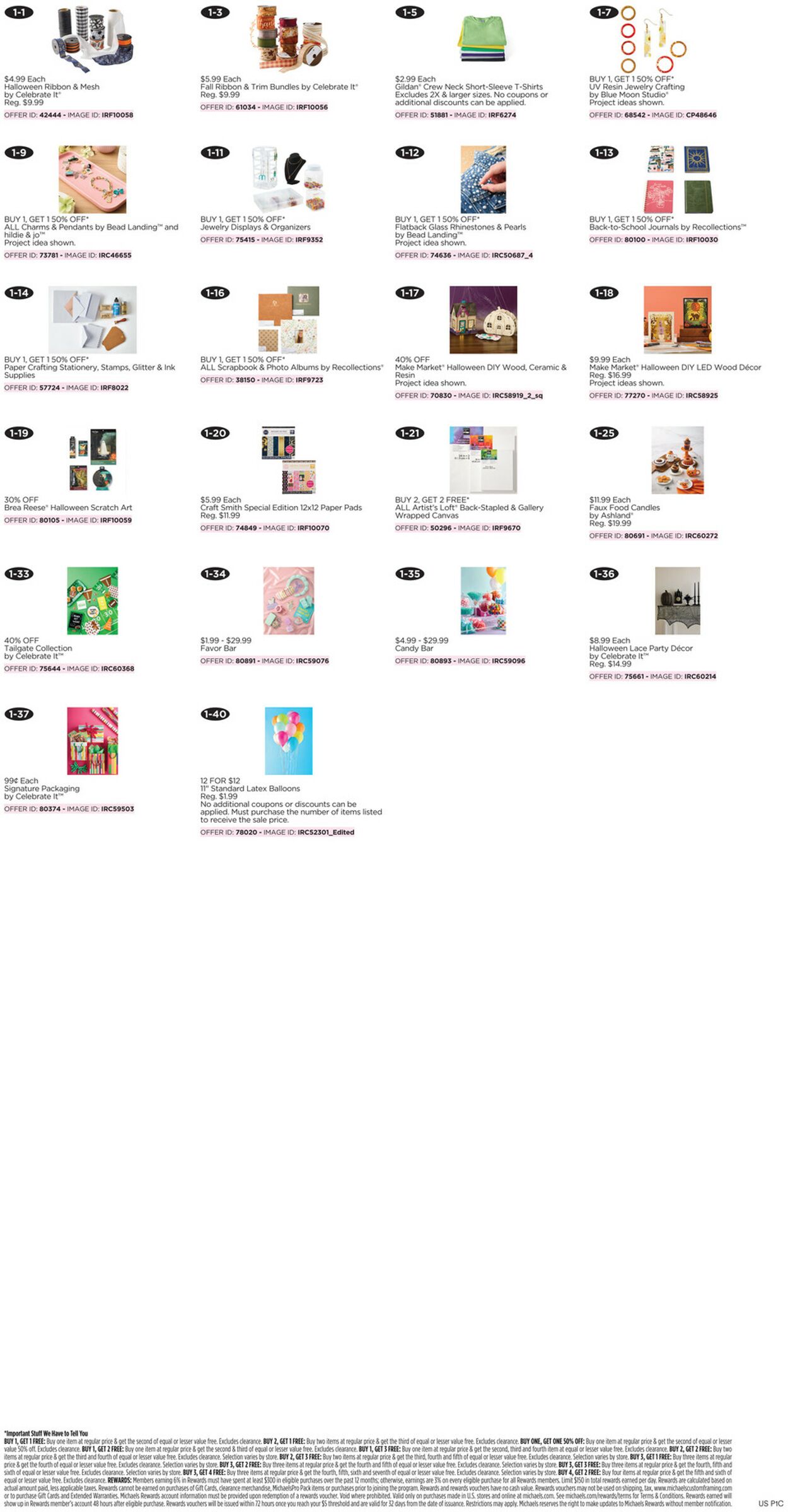 Catalogue Michaels from 08/16/2026