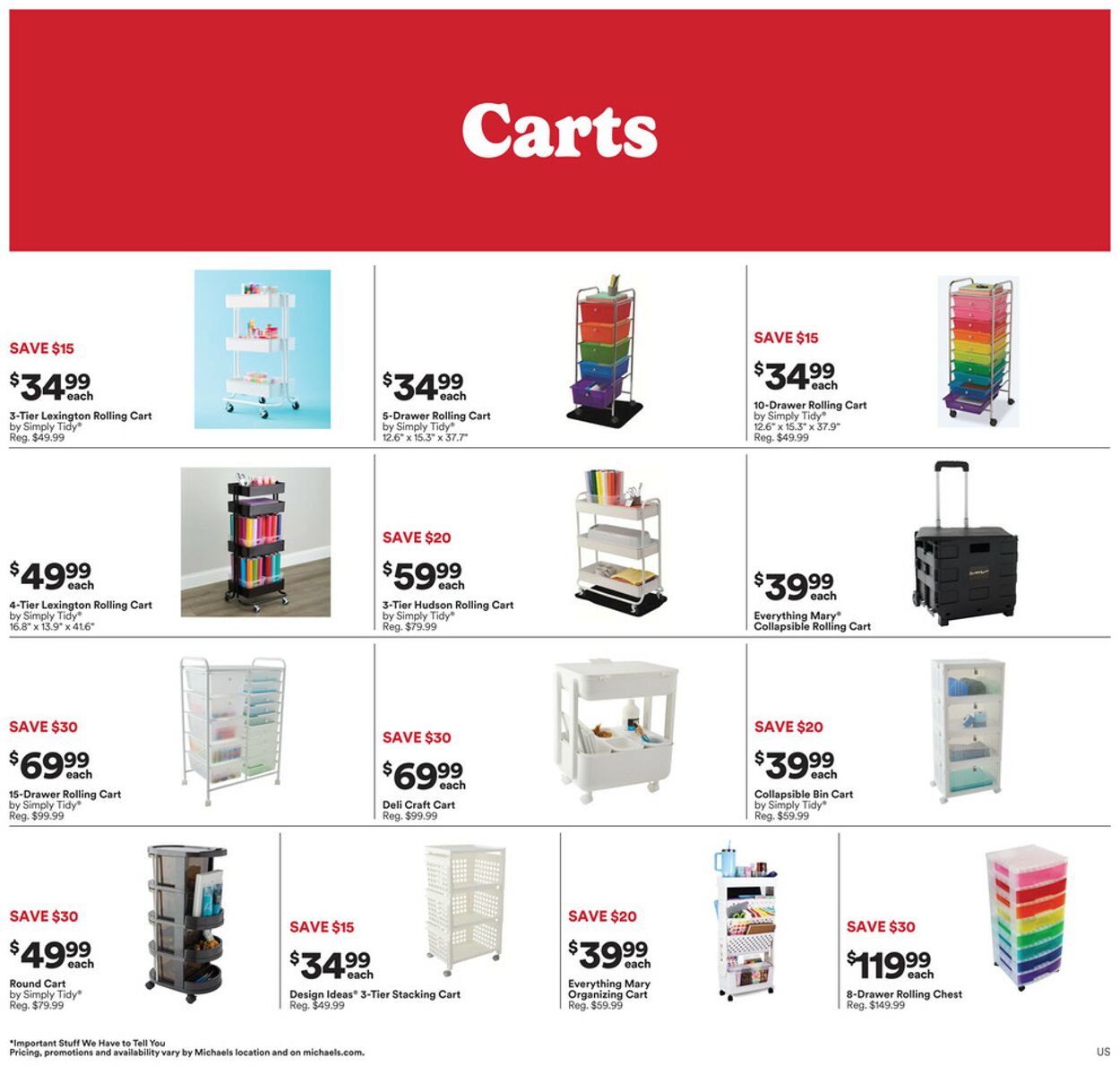 Catalogue Michaels from 08/23/2026