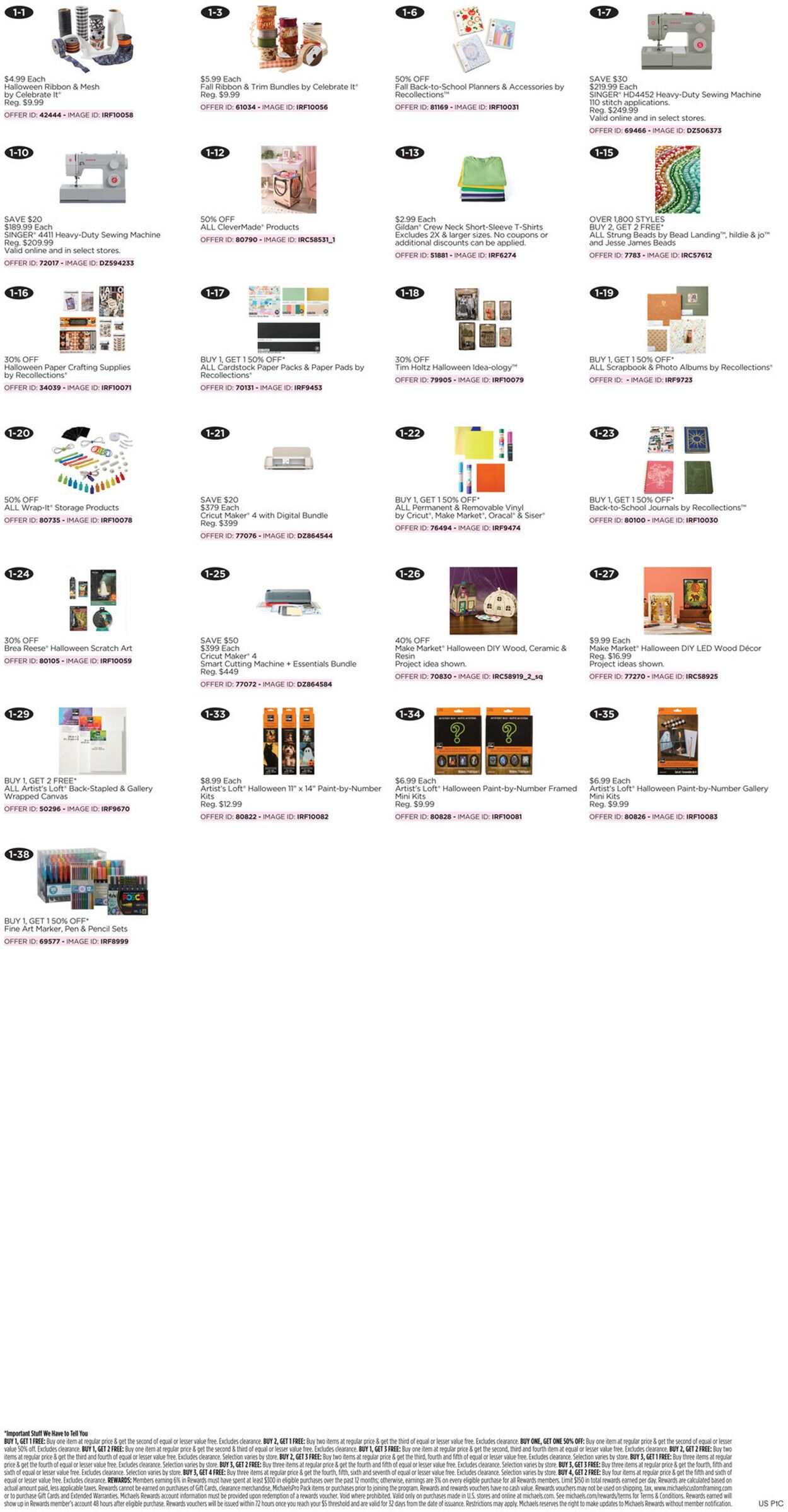 Catalogue Michaels from 08/23/2026