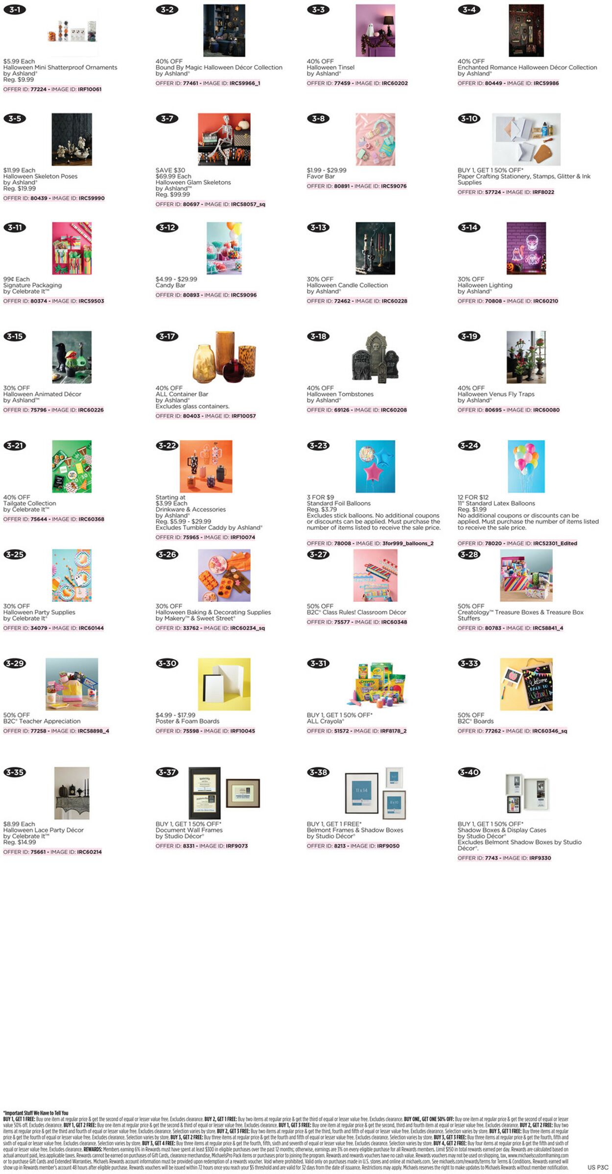 Catalogue Michaels from 08/23/2026